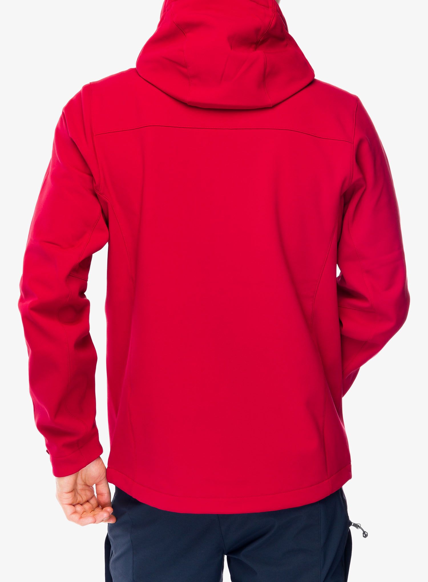 Softshellová bunda Montane Windjammer XPD Hoodie - acer red
