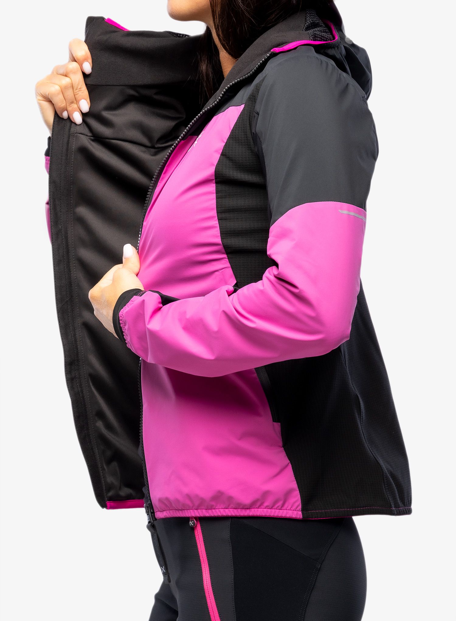 Softshellová bunda dámská Montura Air Action Hybrid Jacket - intense violet