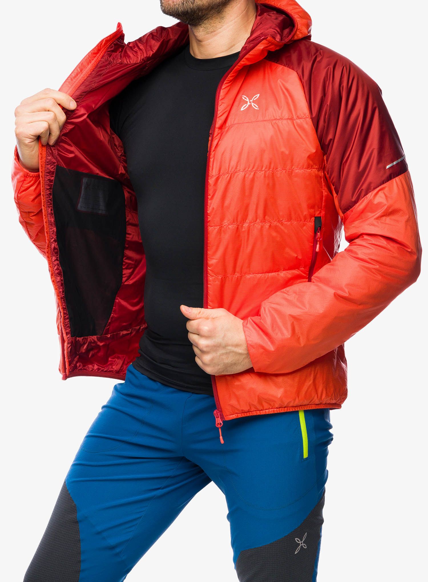 Bunda na skialpinismus Montura Alltrack 2 Jacket - bright orange/tobacco
