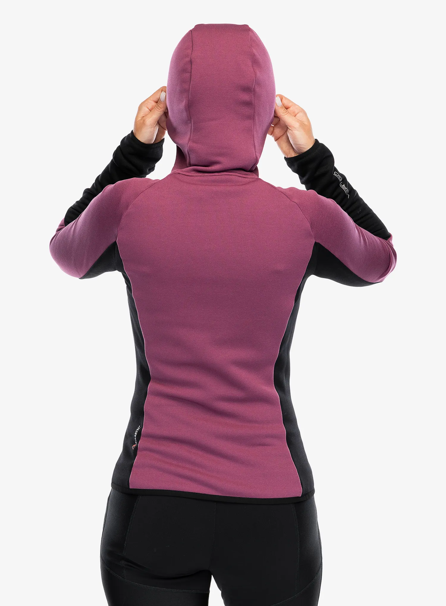 Fleece mikina dámská Montura Altitude Maglia - wine red/light rose