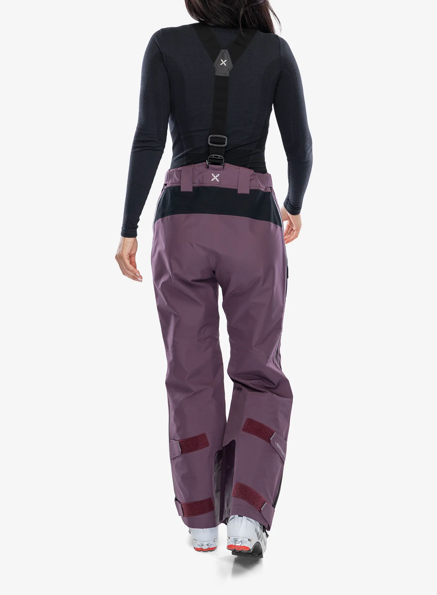 GORE TEX kalhoty dámské Montura Cliff Cover Pants - wine red/sage green