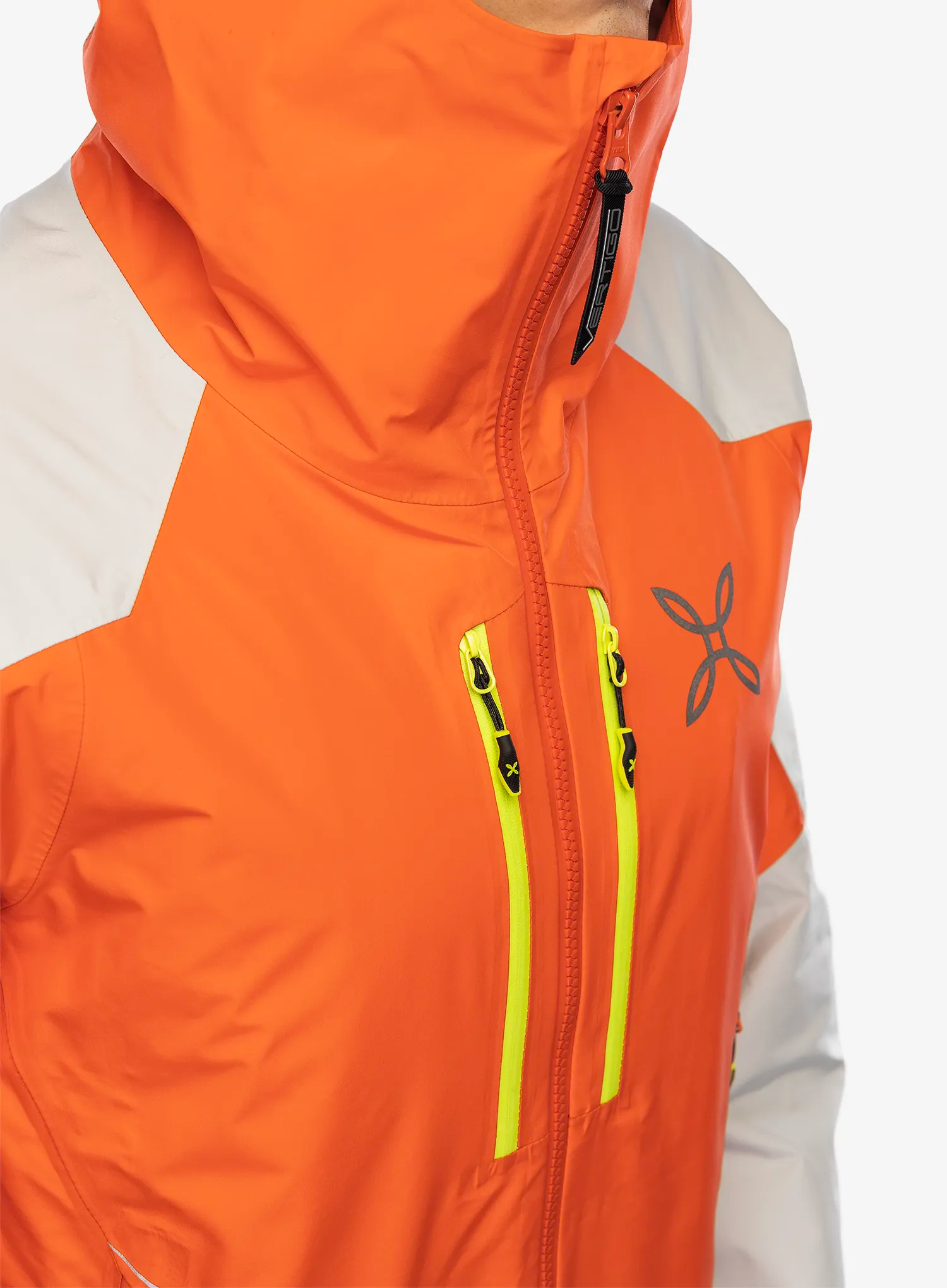 GORE TEX bunda Montura Cliff Jacket - orange/verde lime