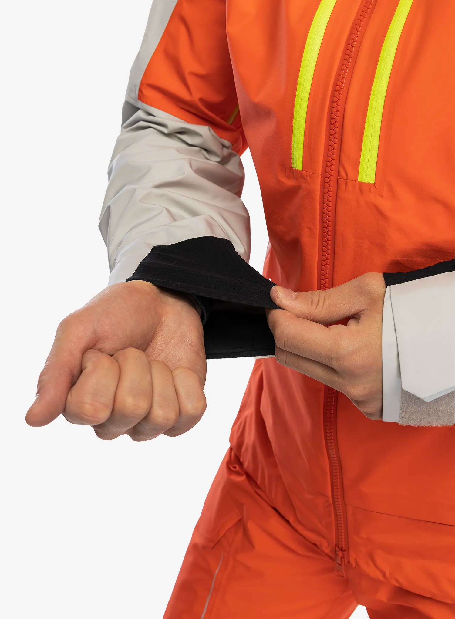 GORE TEX bunda Montura Cliff Jacket - orange/verde lime