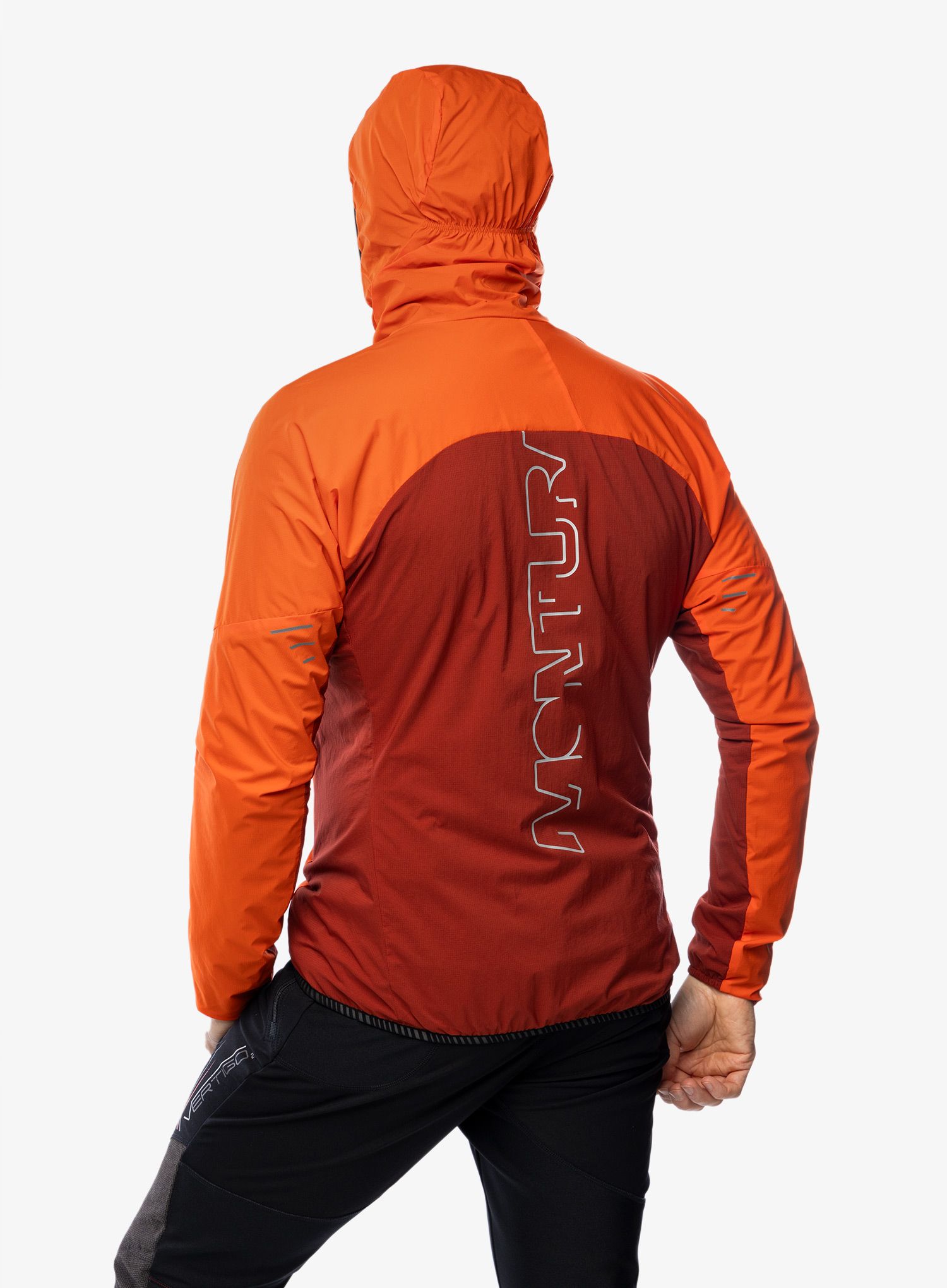 Softshellová bunda Montura Eiger Light Jacket - bright orange/tobacco