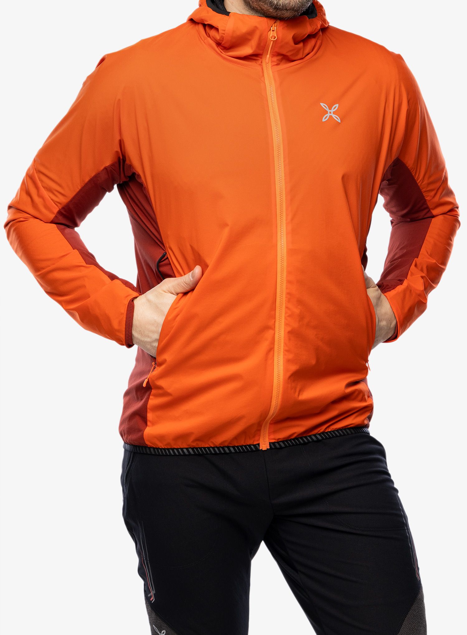 Softshellová bunda Montura Eiger Light Jacket - bright orange/tobacco