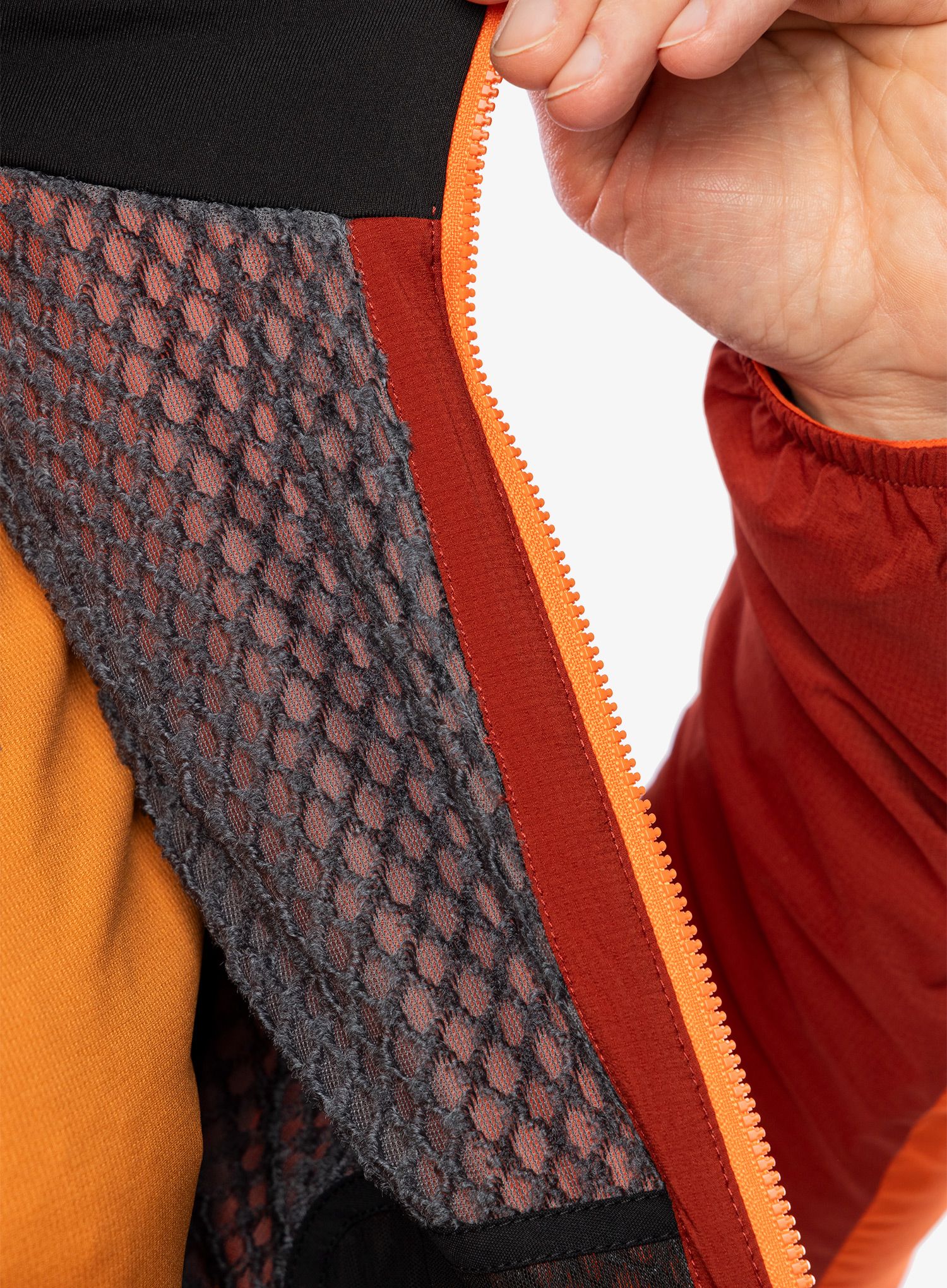 Softshellová bunda Montura Eiger Light Jacket - bright orange/tobacco
