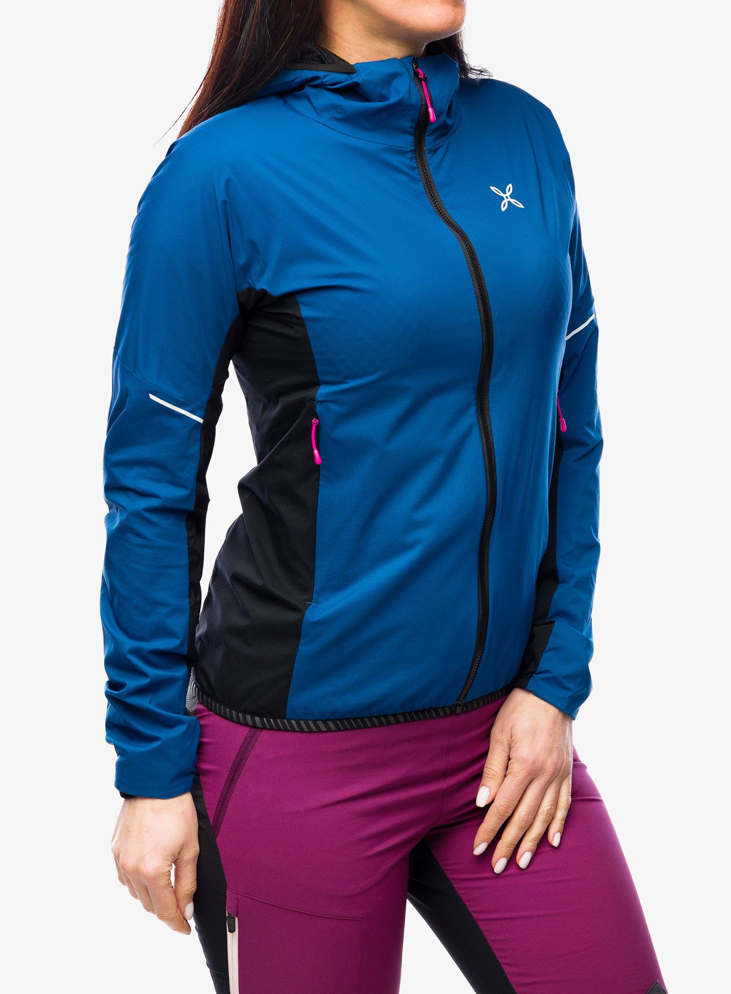 Softshellová bunda dámská Montura Eiger Light Jacket - deep blue/intense violet