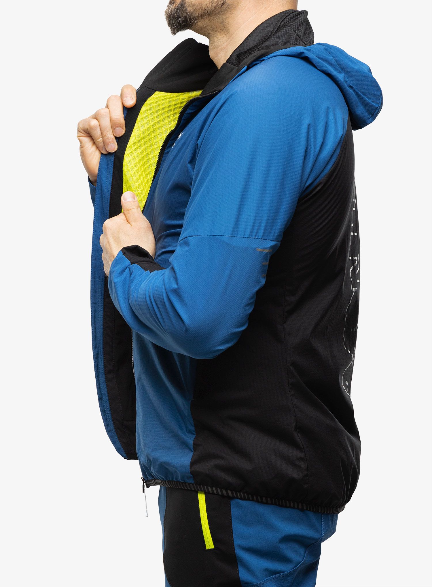 Softshellová bunda Montura Eiger Light Jacket - deep blue/nero