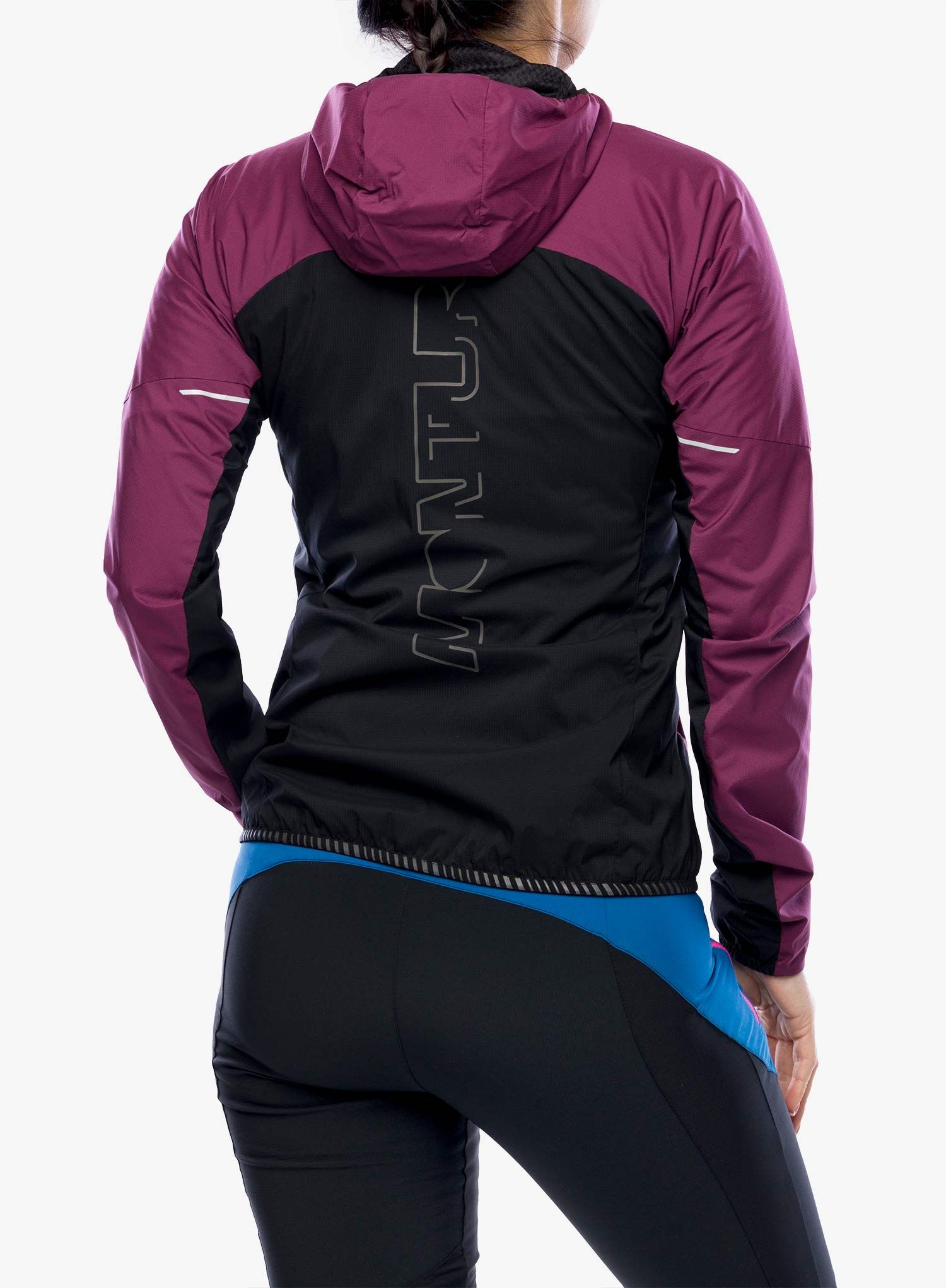 Softshellová bunda dámská Montura Eiger Light Jacket - wine red/light rose