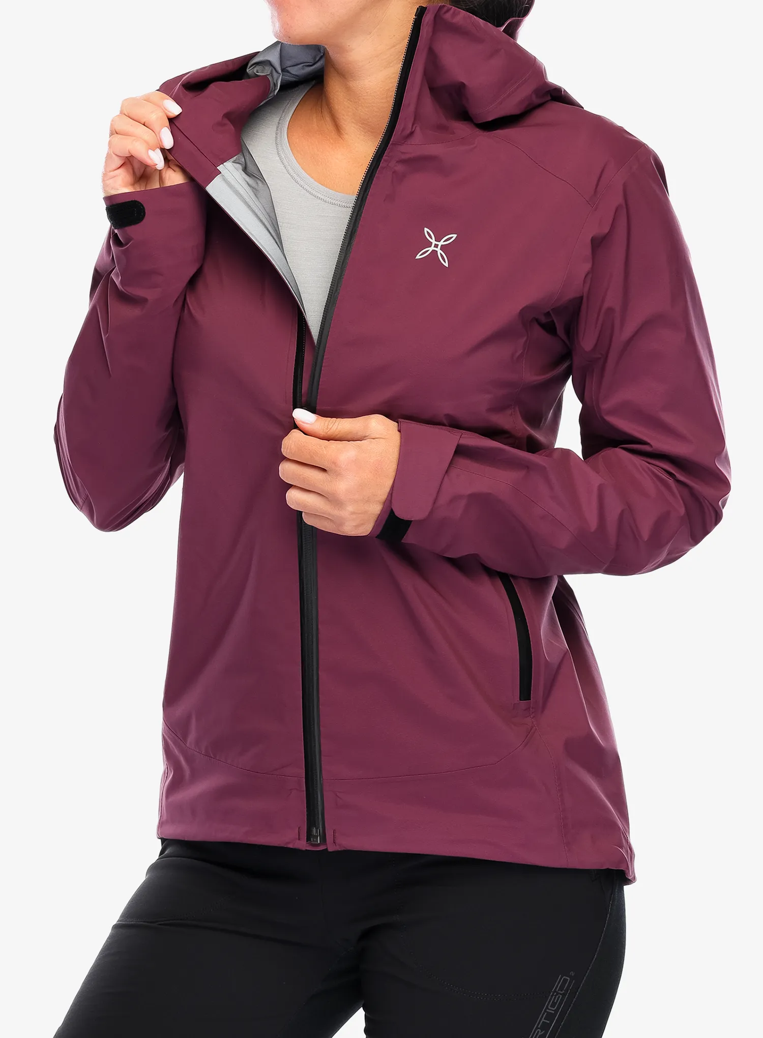 GORE TEX bunda dámská Montura Elba G Jacket - wine red/light rose
