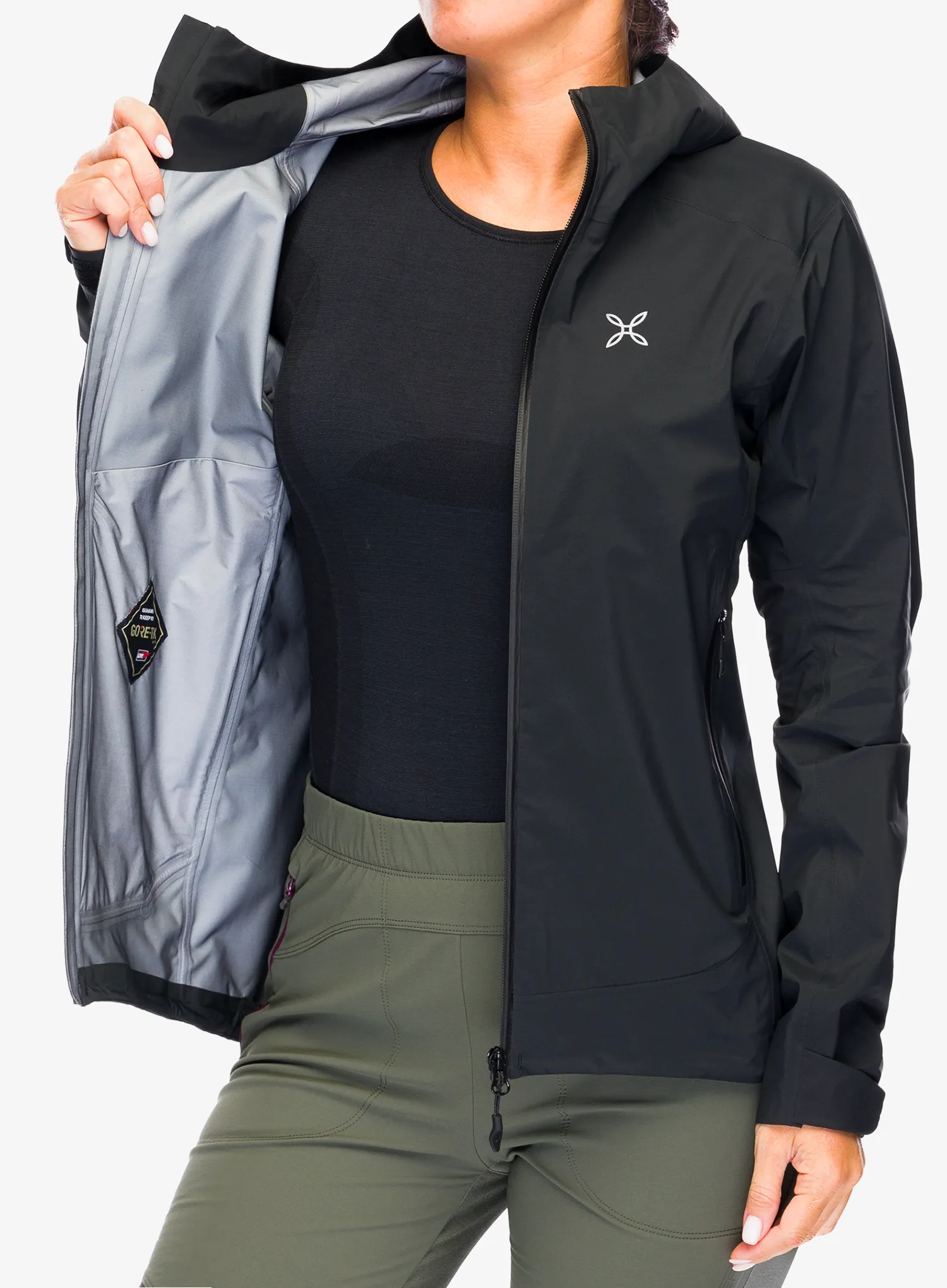 GORE TEX bunda dámská Montura Elba G Jacket - black