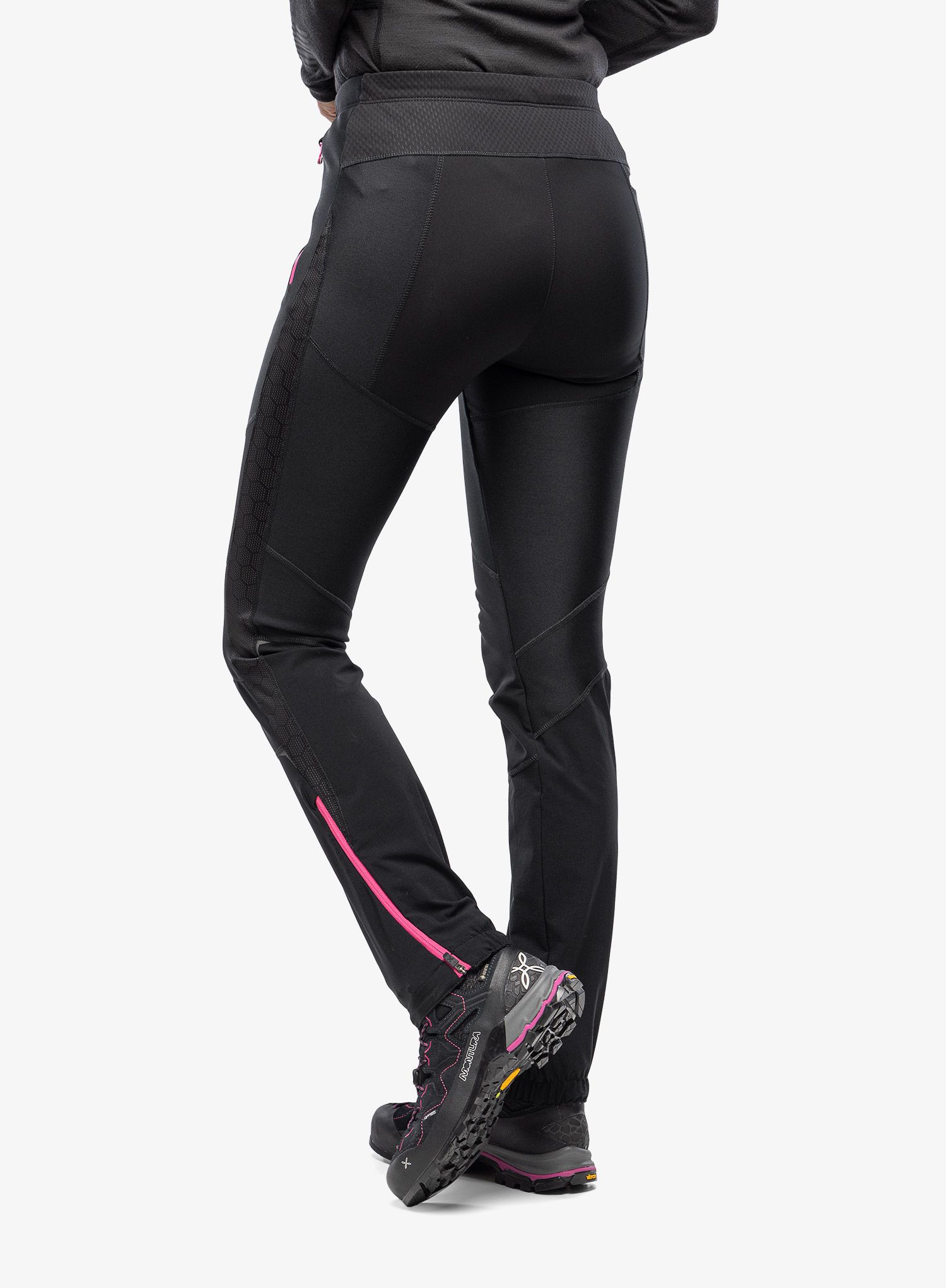 Skialpové kalhoty dámské Montura Evoque 2 Pants - black/intense violet