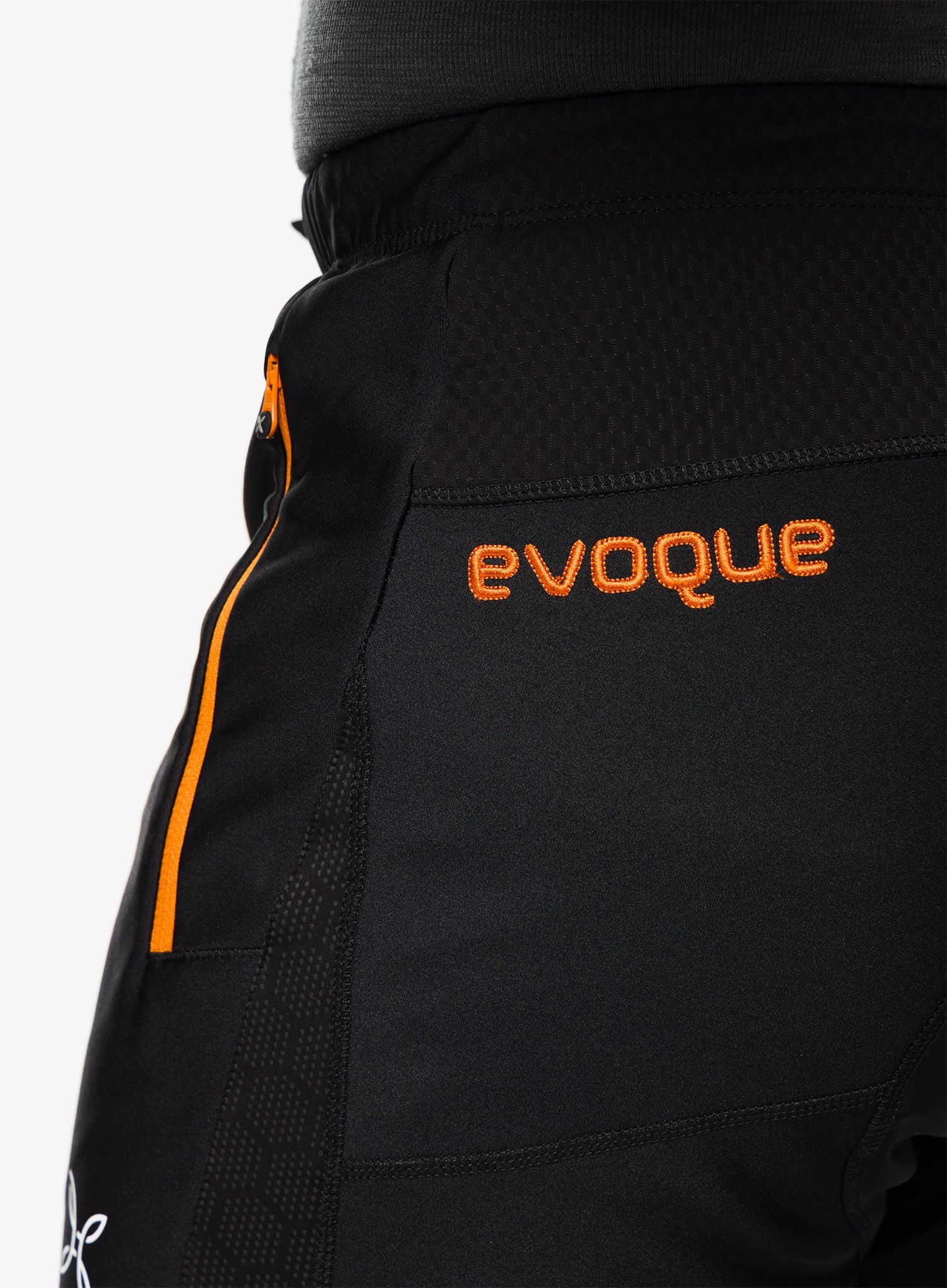 Skialpové kalhoty Montura Evoque 2 Pants - black/mandarine