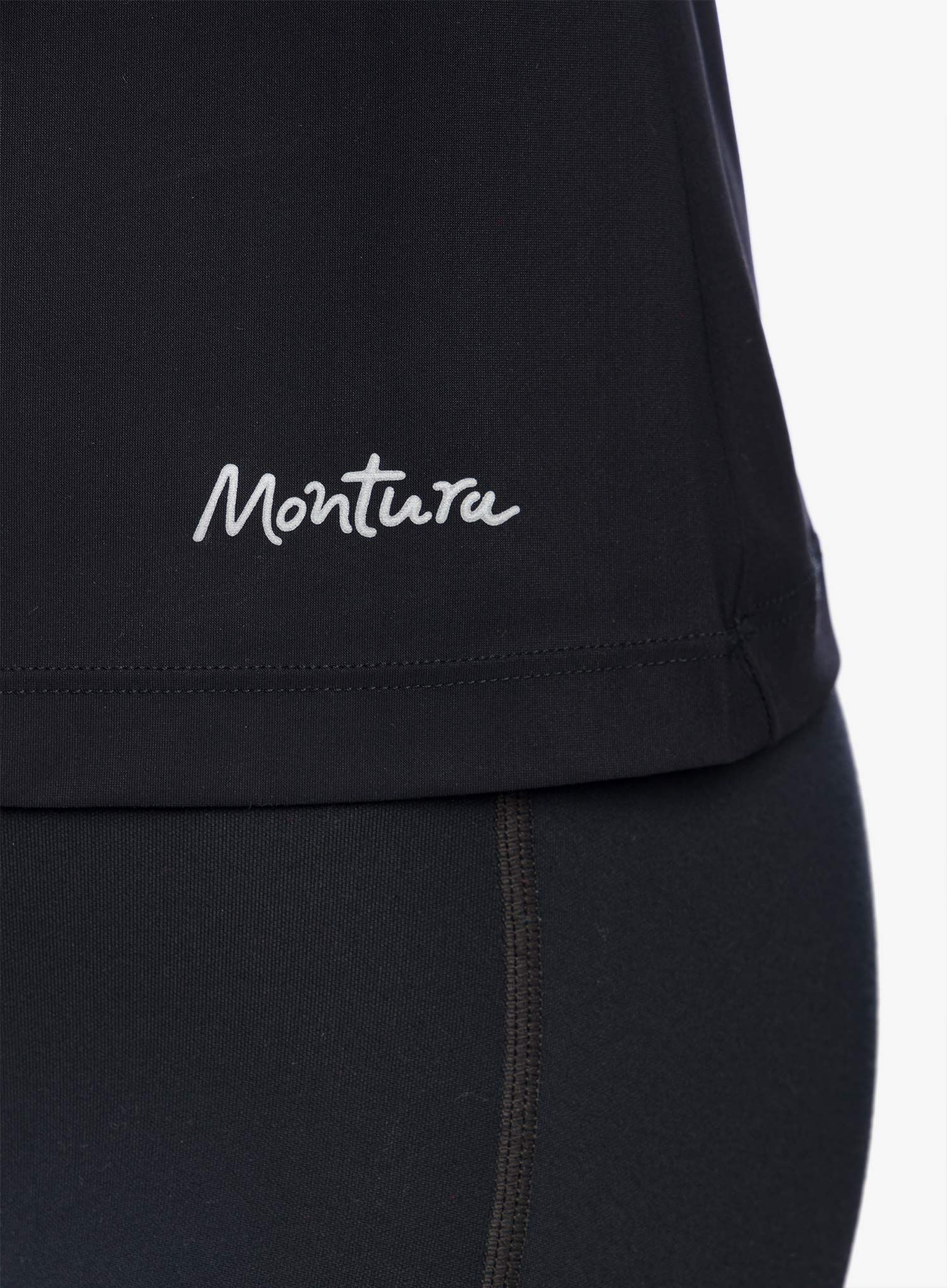 Dámské rychleschnoucí triko Montura Felicity Color T-Shirt - black/light rose