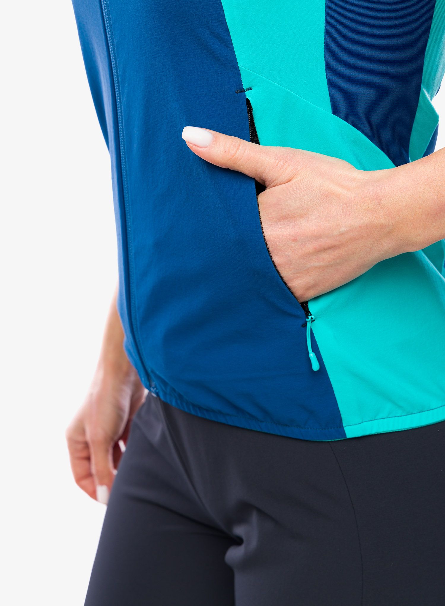 Vesta dámská Montura Flash Sky Vest - deep blue/light blue
