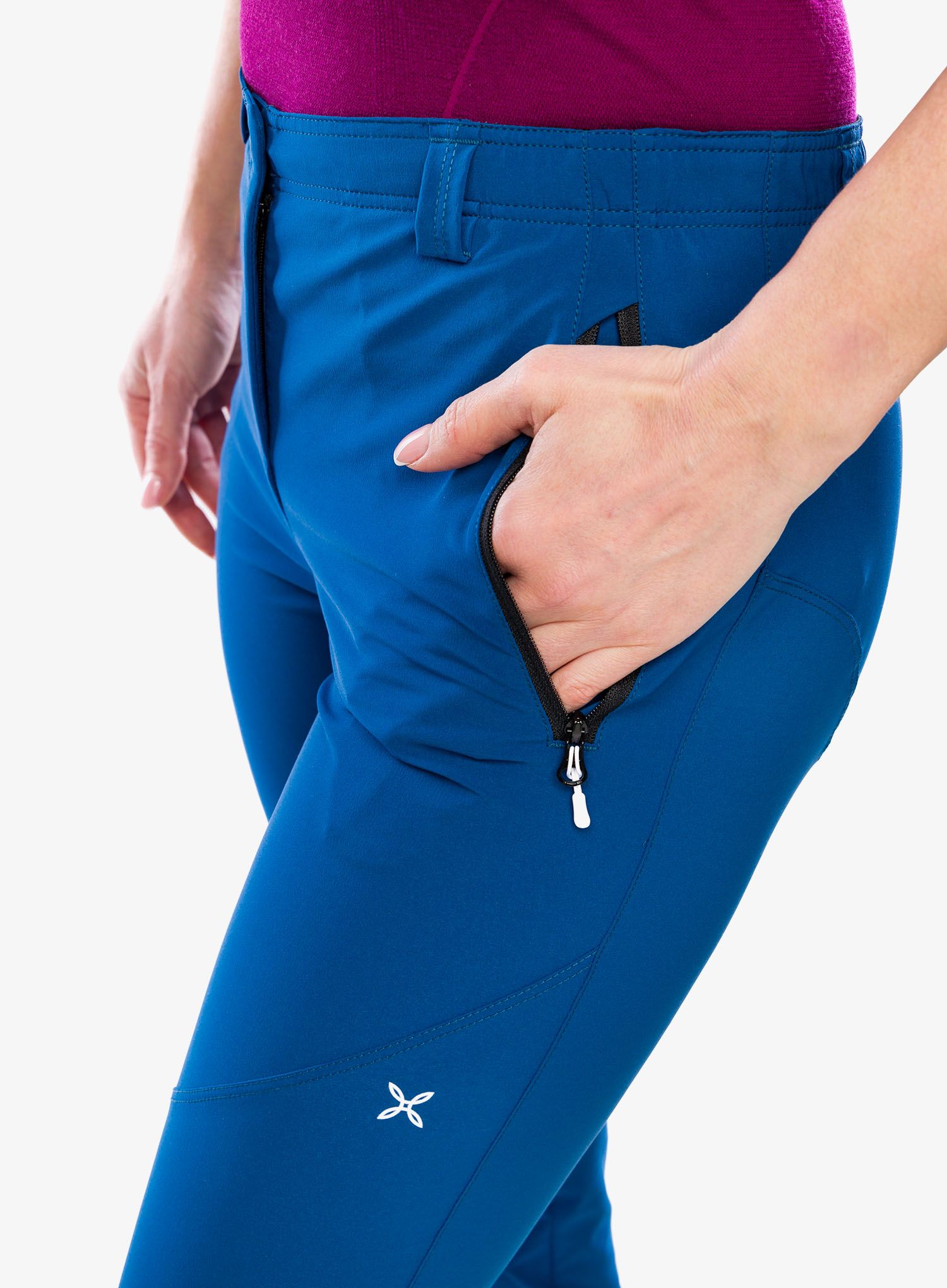 Turistické kalhoty dámské Montura Focus Pants - deep blue