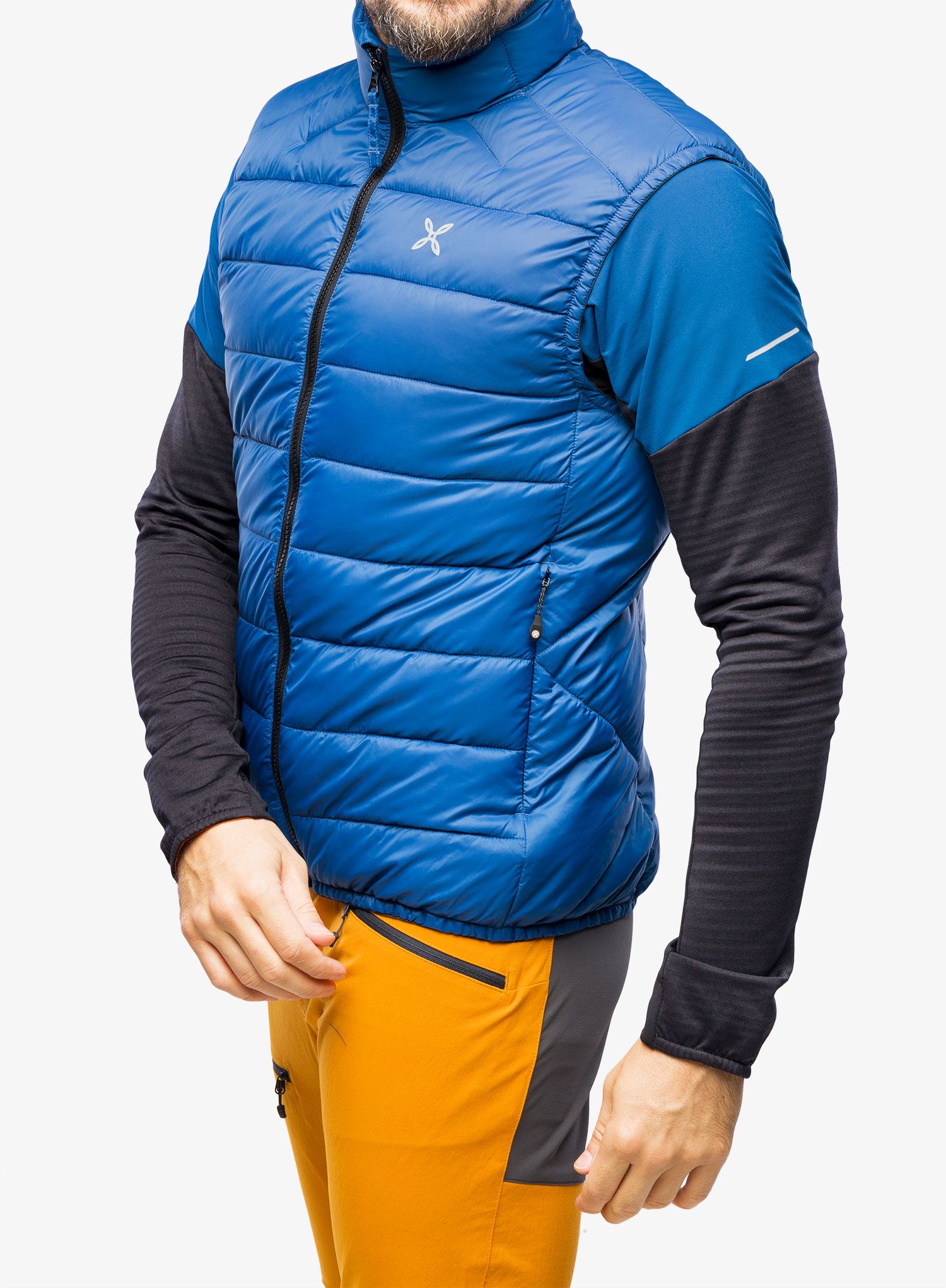 Zateplená vesta Montura Garda Vest - deep blue