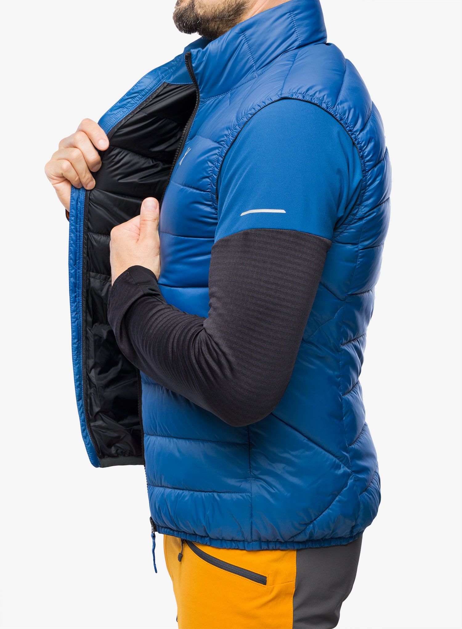 Zateplená vesta Montura Garda Vest - deep blue