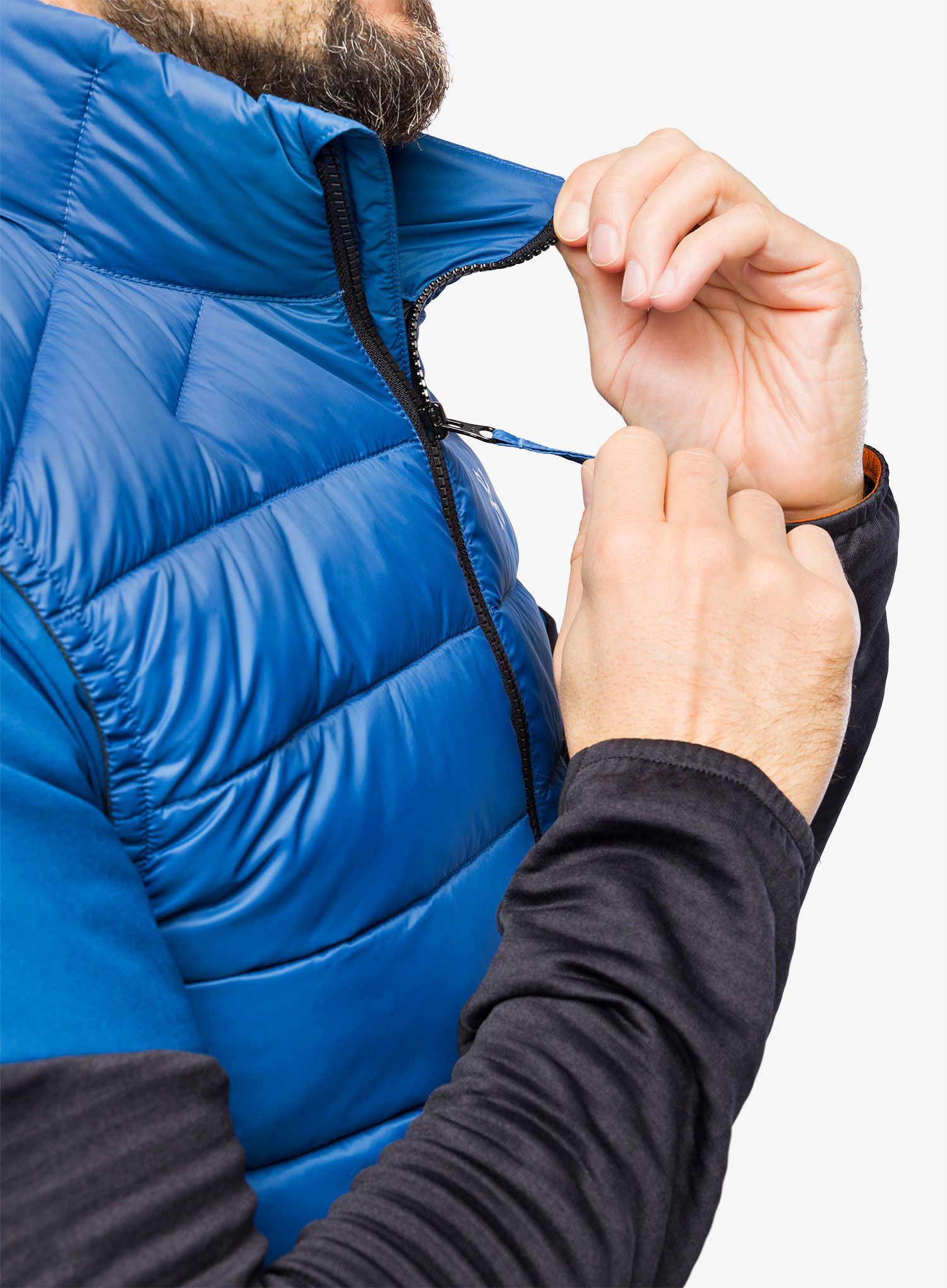 Zateplená vesta Montura Garda Vest - deep blue