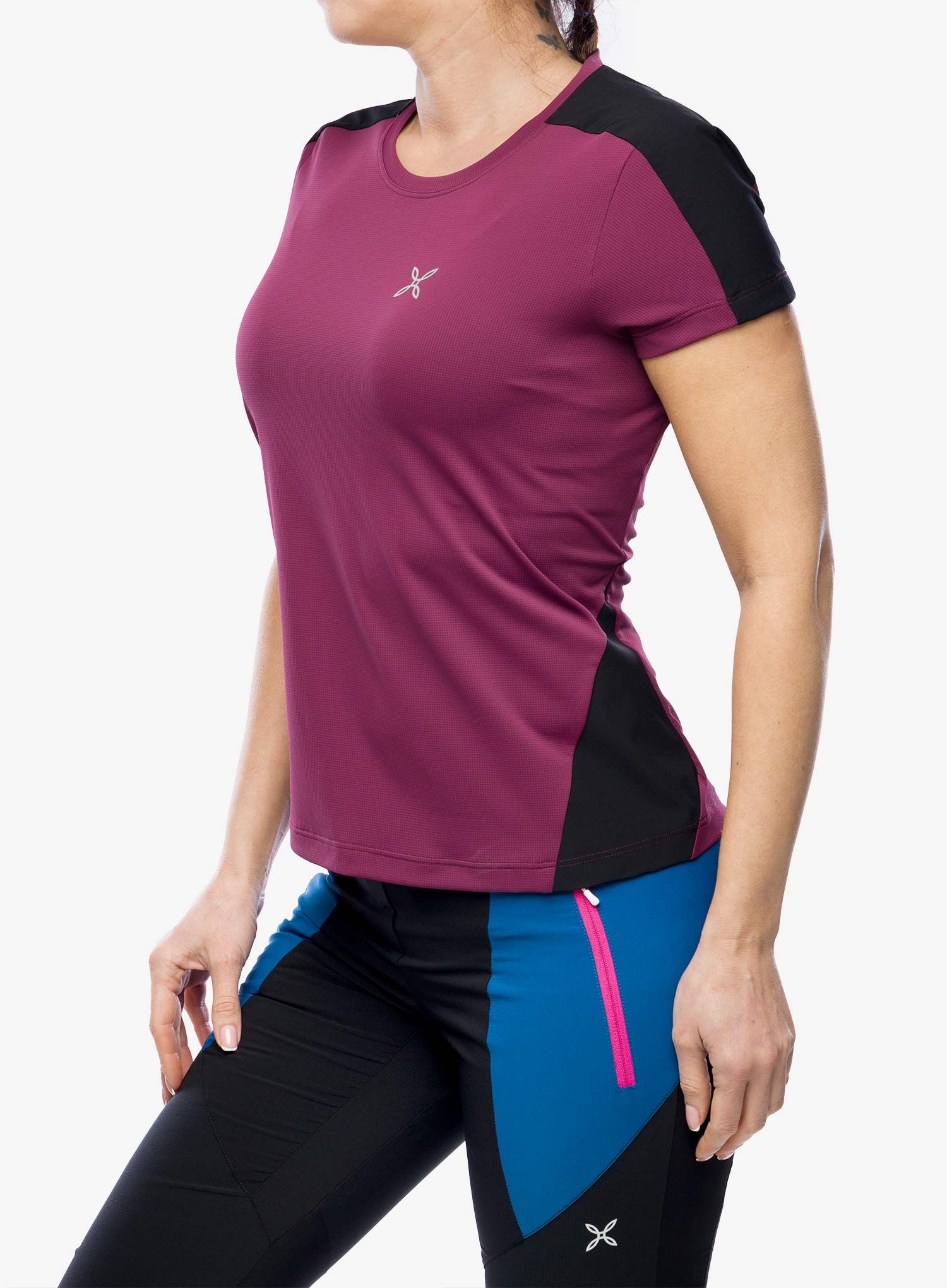 Dámské tričko Montura Hade T-Shirt - wine red