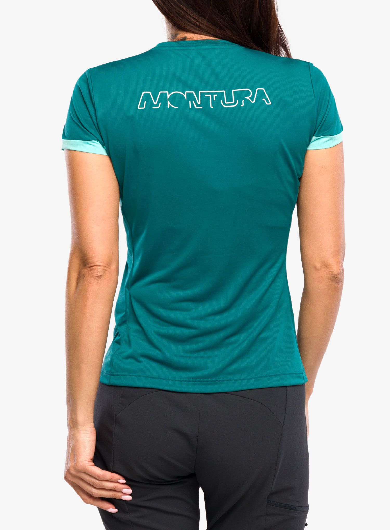 Rychleschnoucí tričko dámská Montura Join T-Shirt - baltic/ice blue