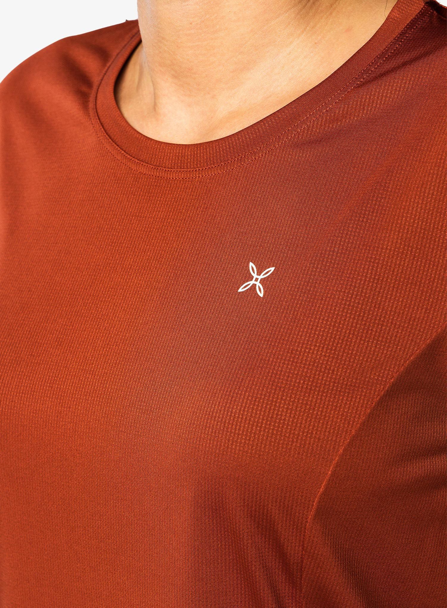 Dámské rychleschnoucí triko Montura Join T-Shirt - tobacco/care blue