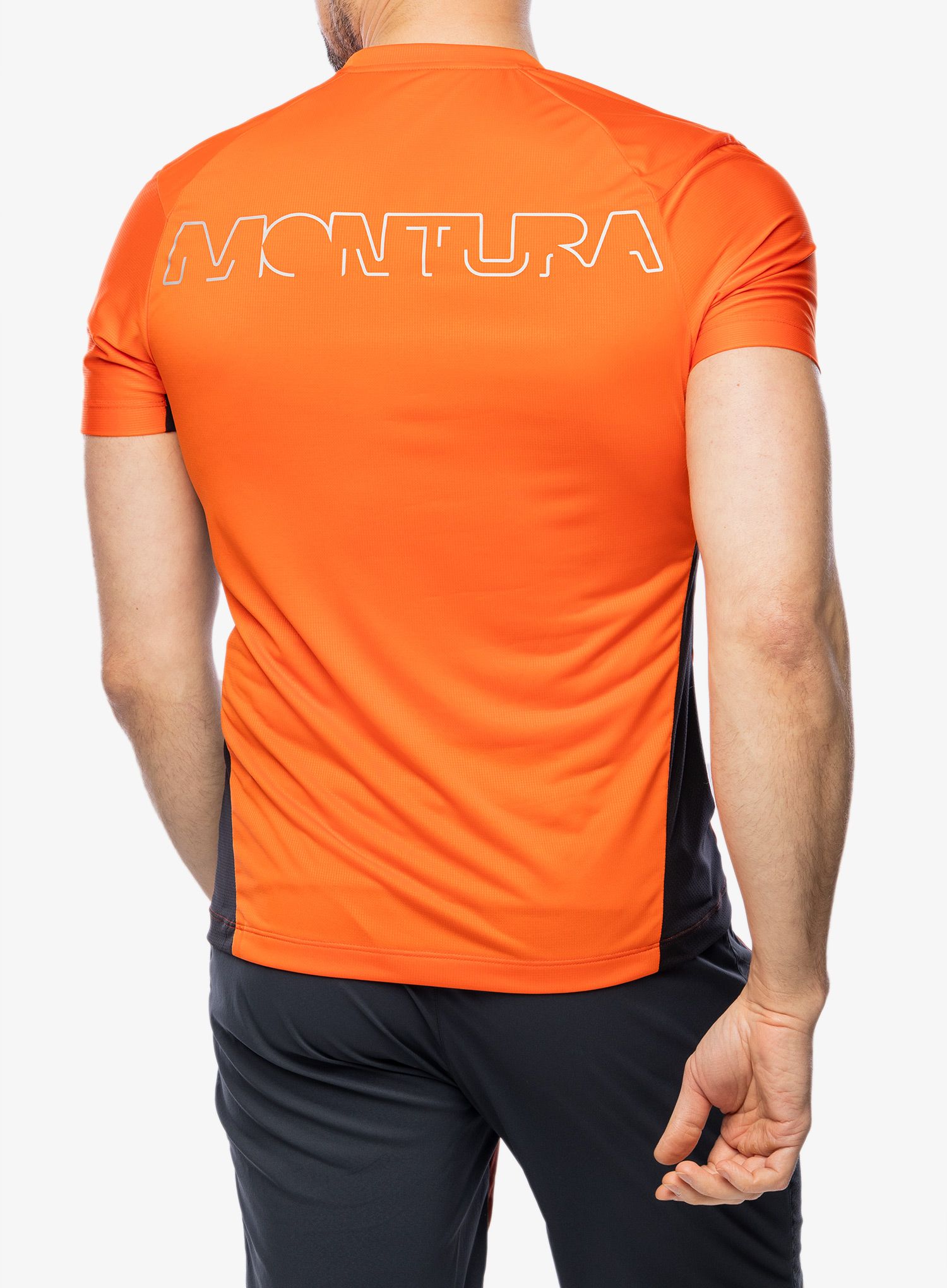 Tričko s potiskem Montura Join T-shirt - bright orange