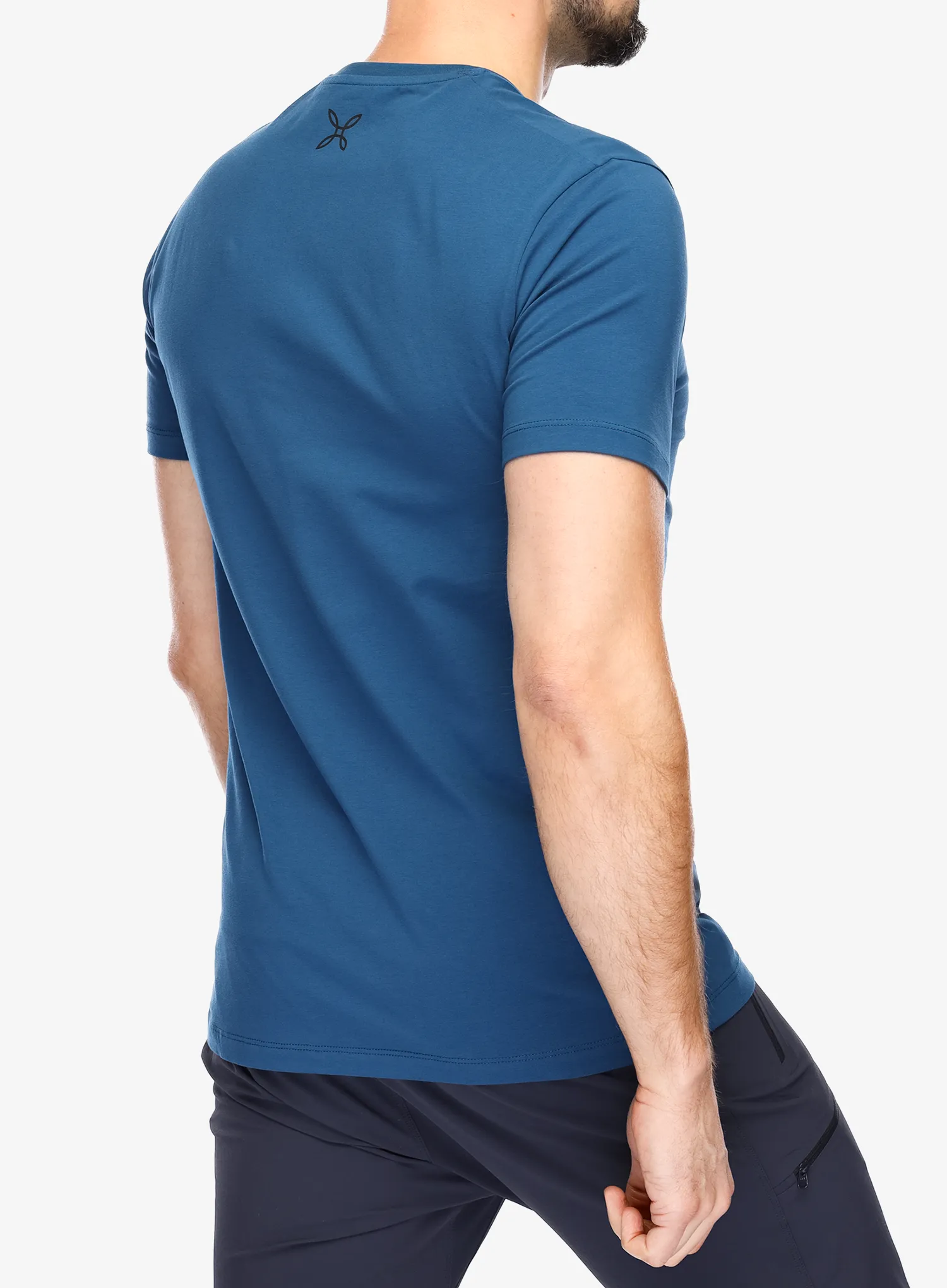 Tričko s potiskem Montura Jugs T-Shirt - deep blue