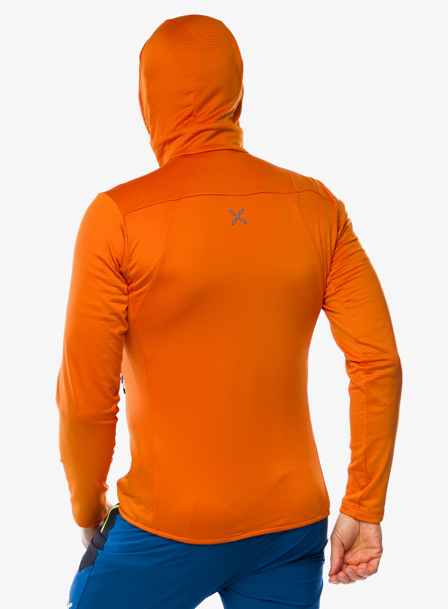 Rozepínací mikina Montura Kristall Maglia - mandarine