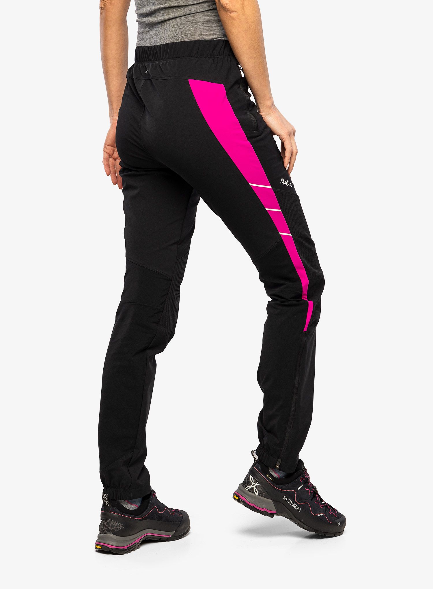 Trekové kalhoty dámské Montura Mountain Fast Pants - nero/intense violet
