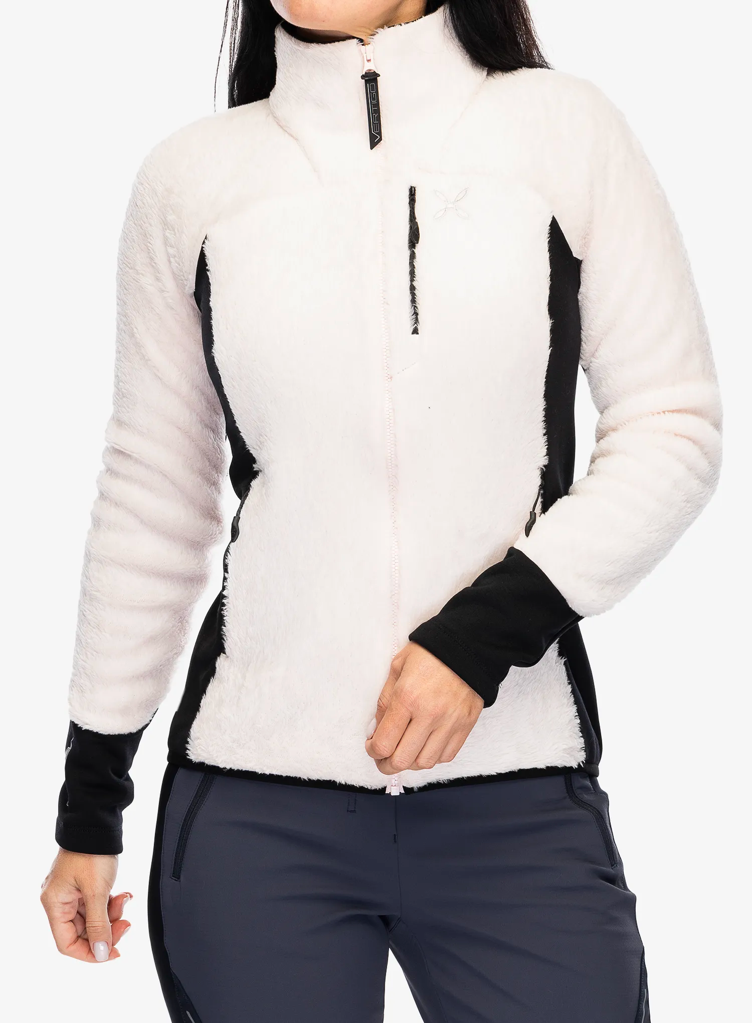 Fleecová mikina dámská Montura Nordic Fleece 2 Jacket - light rose