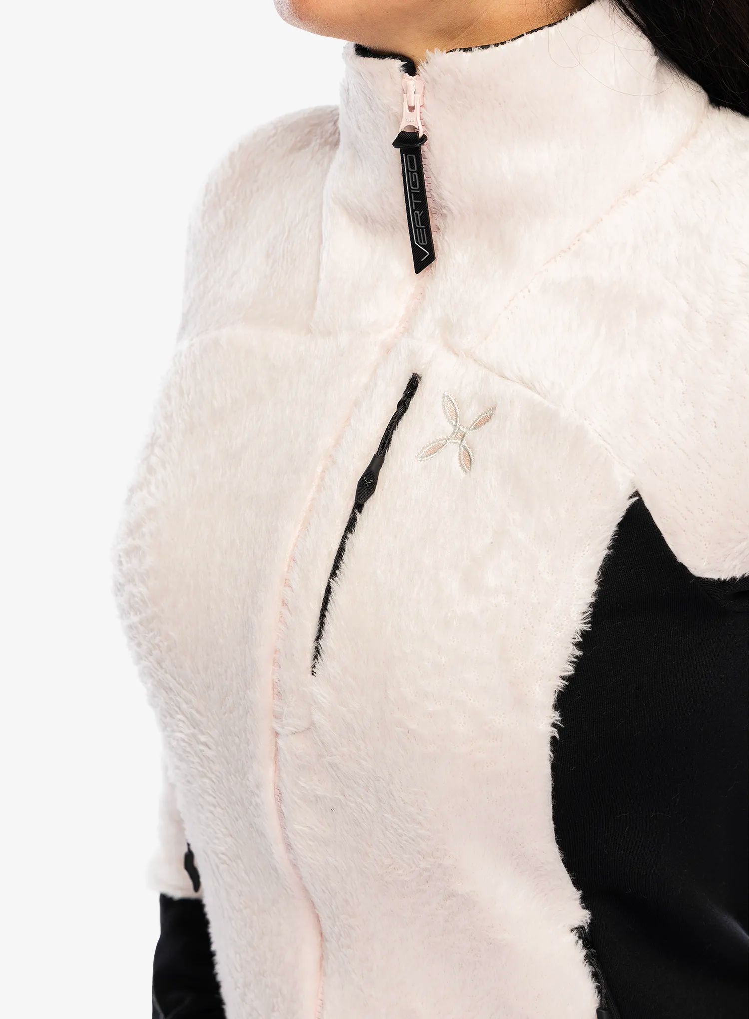 Fleecová mikina dámská Montura Nordic Fleece 2 Jacket - light rose