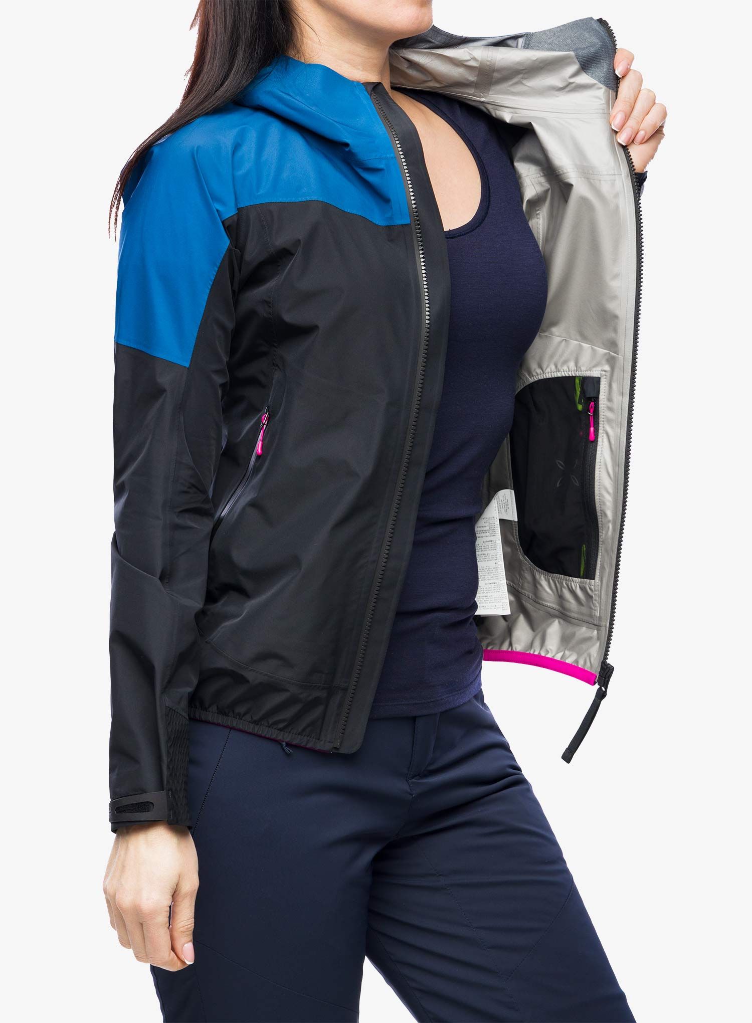 Dámská bunda na hory Montura Pac Mind Jacket - deep blue/black