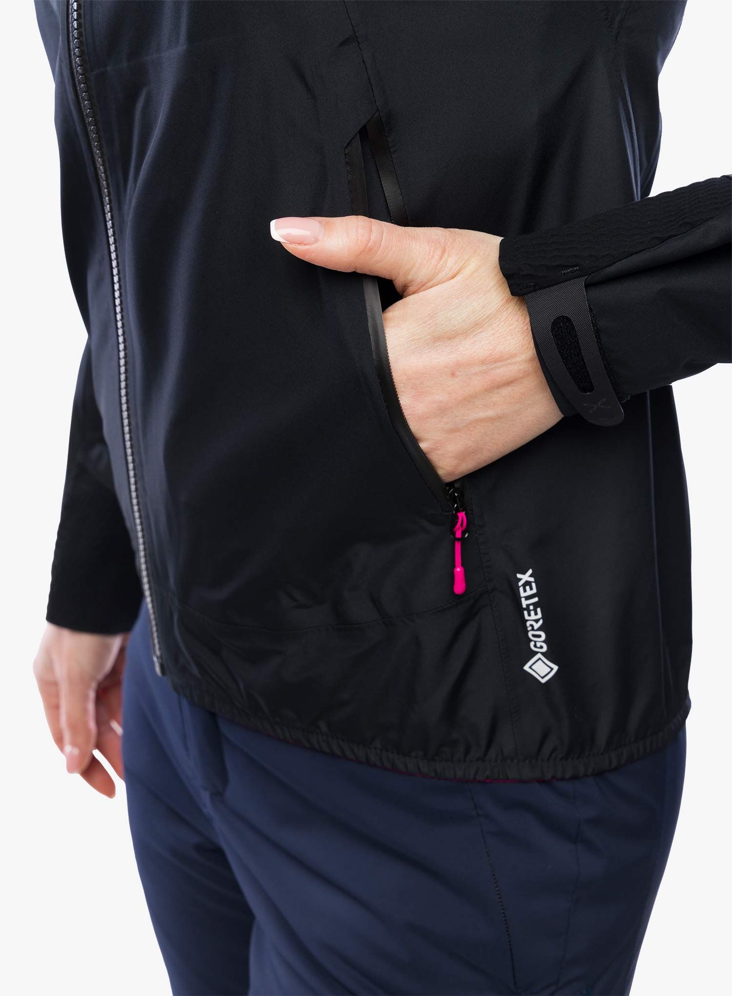 Dámská bunda na hory Montura Pac Mind Jacket - deep blue/black