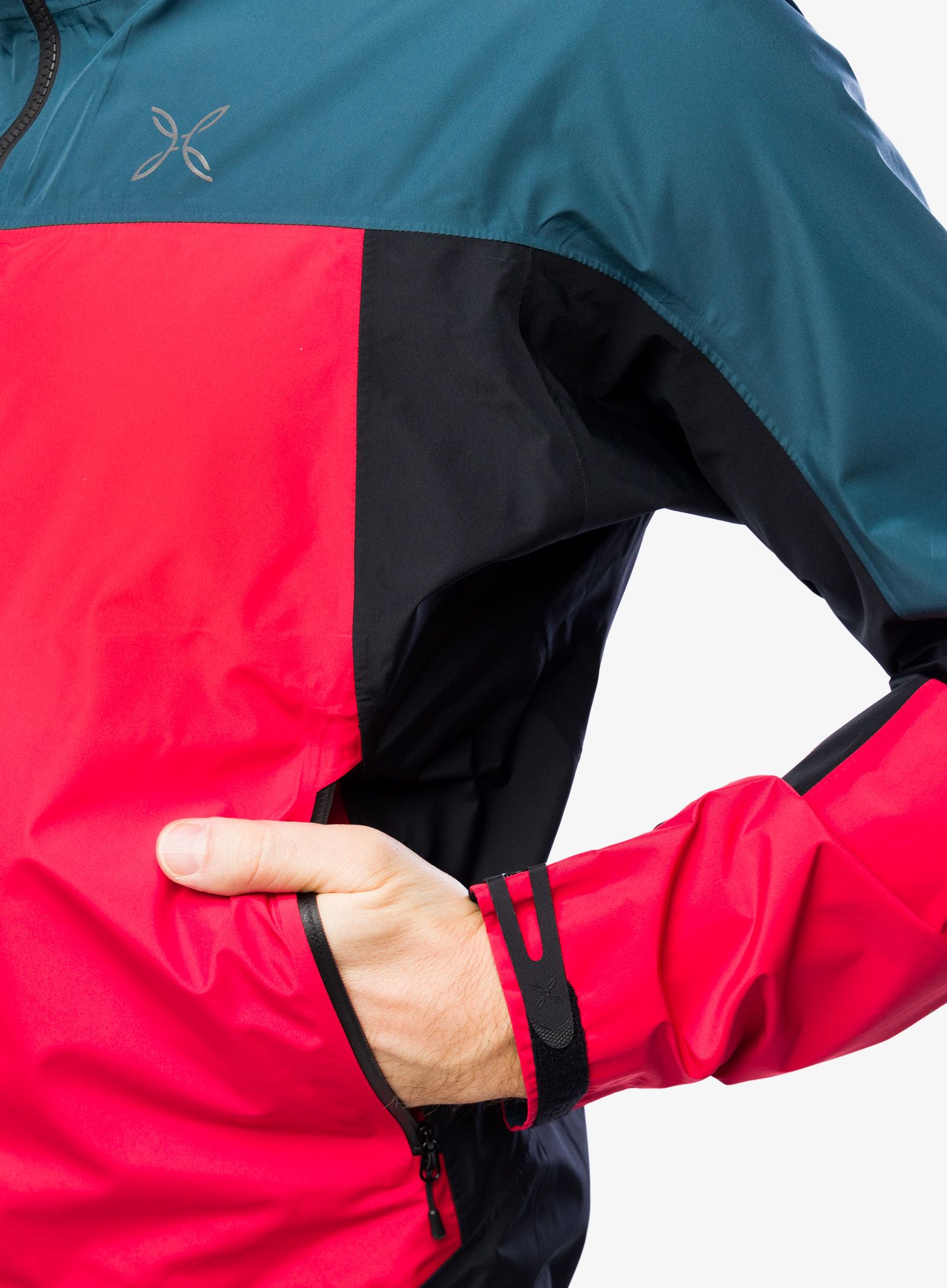 Bunda do deště Montura Pac Mind Jacket - red/blue
