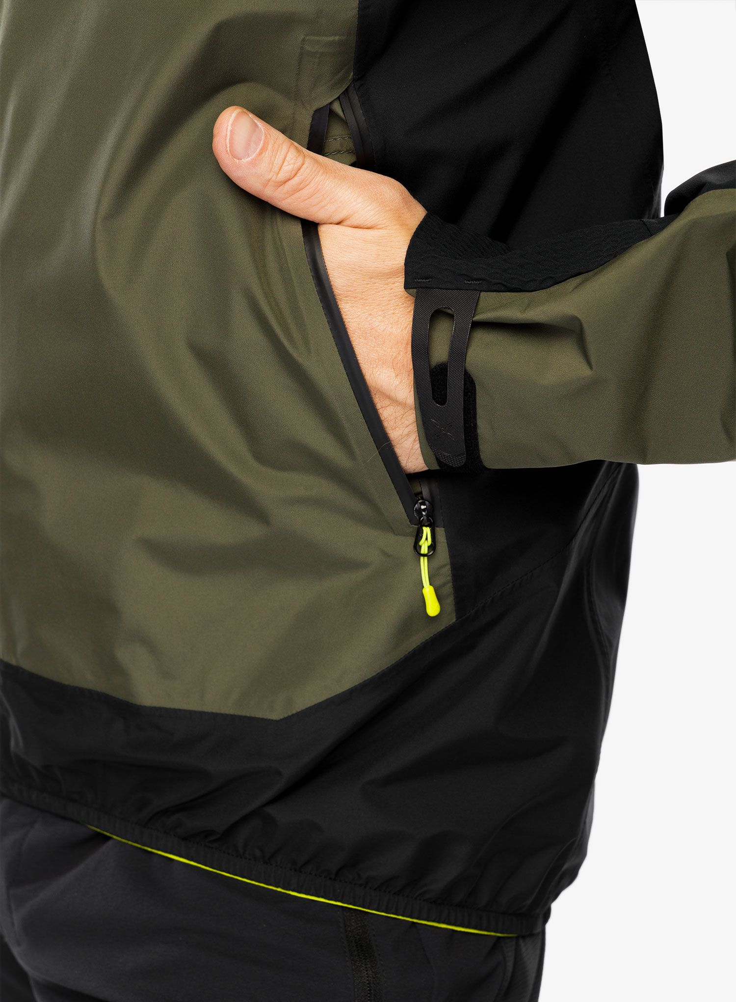 GORE TEX bunda Montura Pac Mind Jacket - sage green/lime green