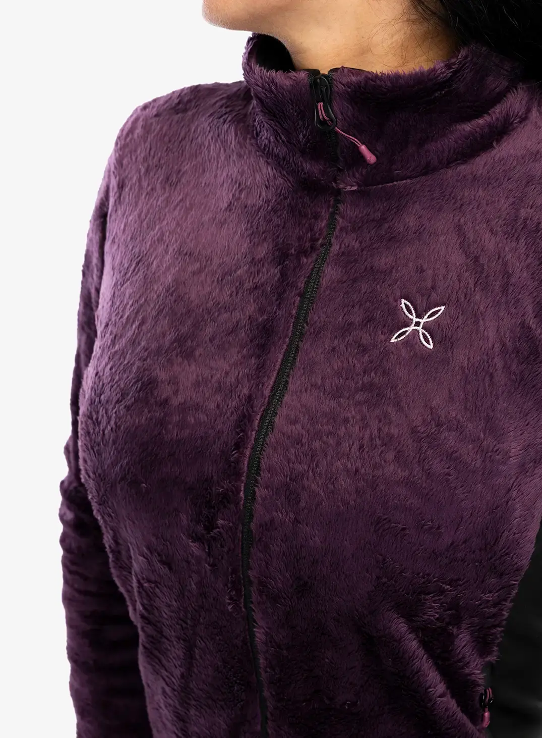 Fleecová mikina dámská Montura Polar Style Jacket - wine red