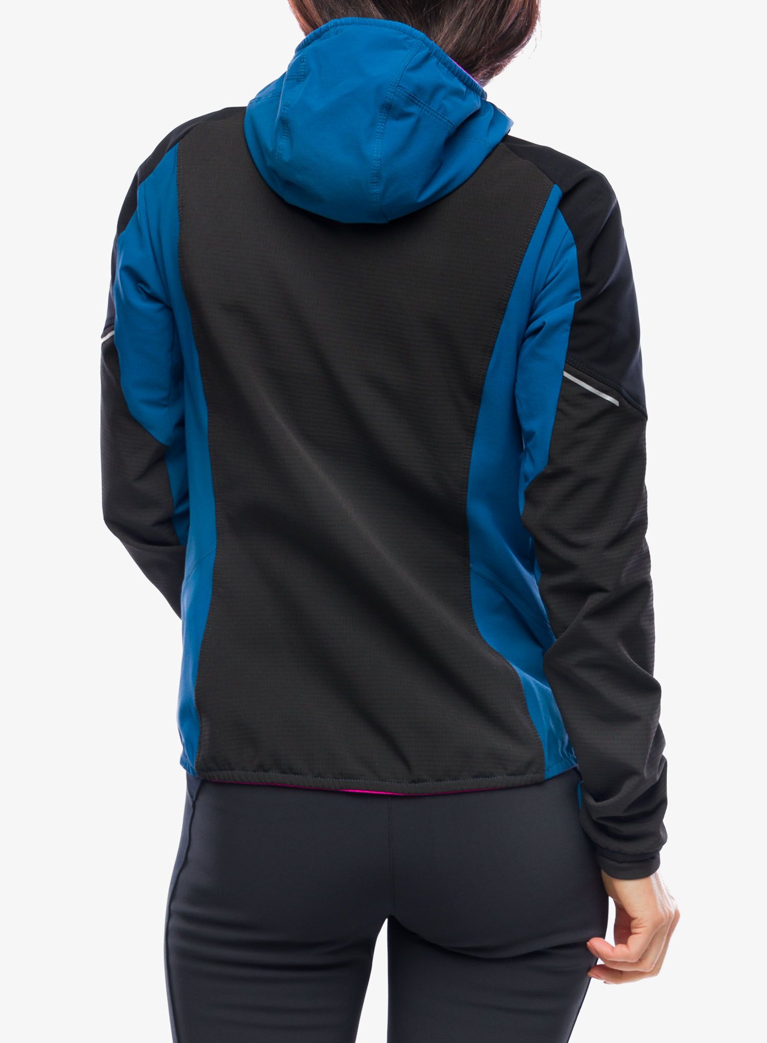 Dámská bunda Montura Premium Wind Conf.Fit Jacket - black/deep blue