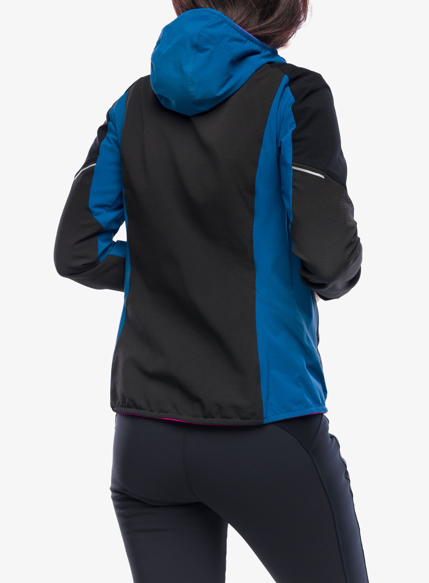Dámská bunda Montura Premium Wind Conf.Fit Jacket - black/deep blue