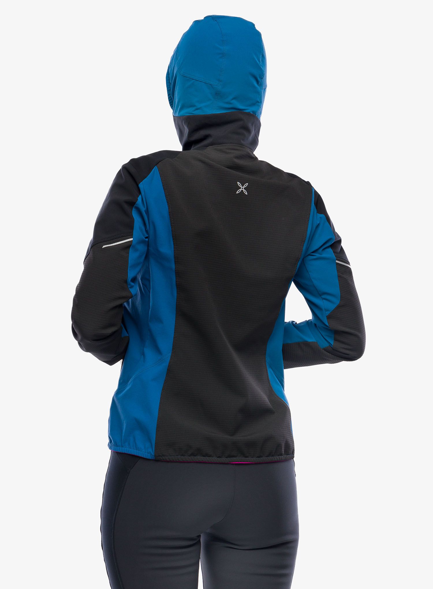 Dámská bunda Montura Premium Wind Conf.Fit Jacket - black/deep blue