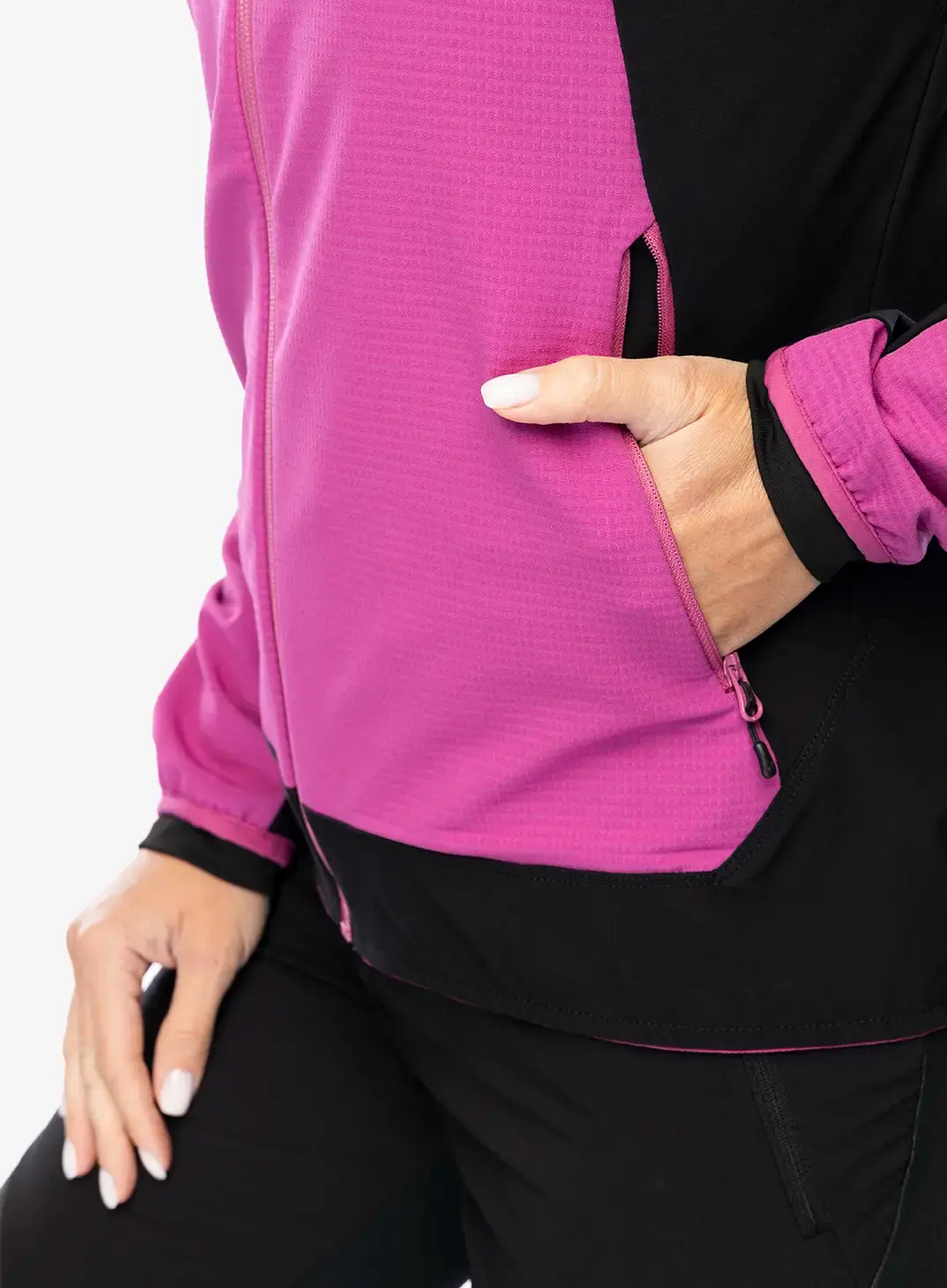 Softshellová bunda dámská Montura Premium Wind Hoody Jacket - baton rouge
