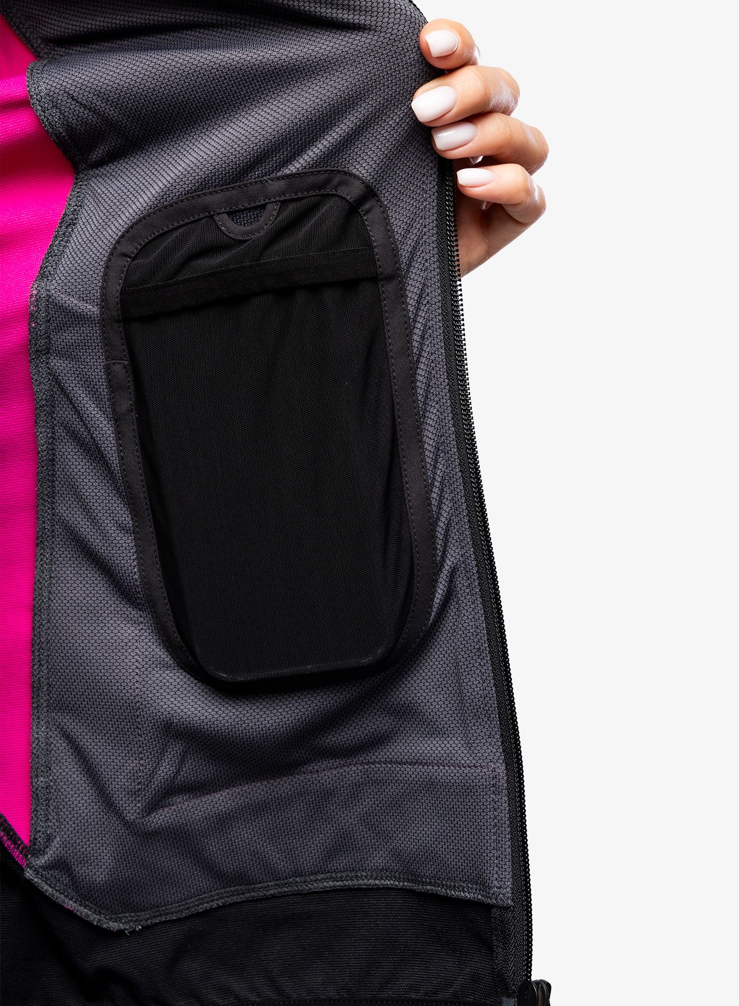 Softshellová bunda dámská Montura Premium Wind Hoody Jacket - black/intense violet