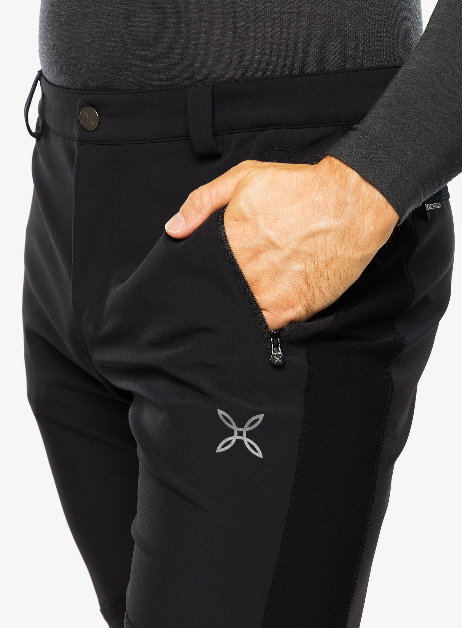 Turistické kalhoty Montura Presanella Pants - black/black