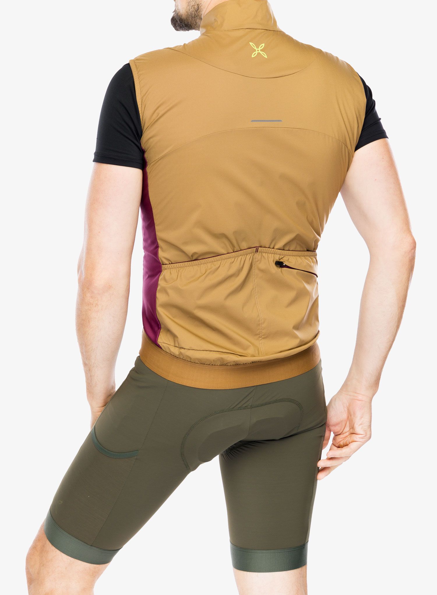 Cyklo vesta Montura Rando Cycling Alpha Vest - camel/wine red