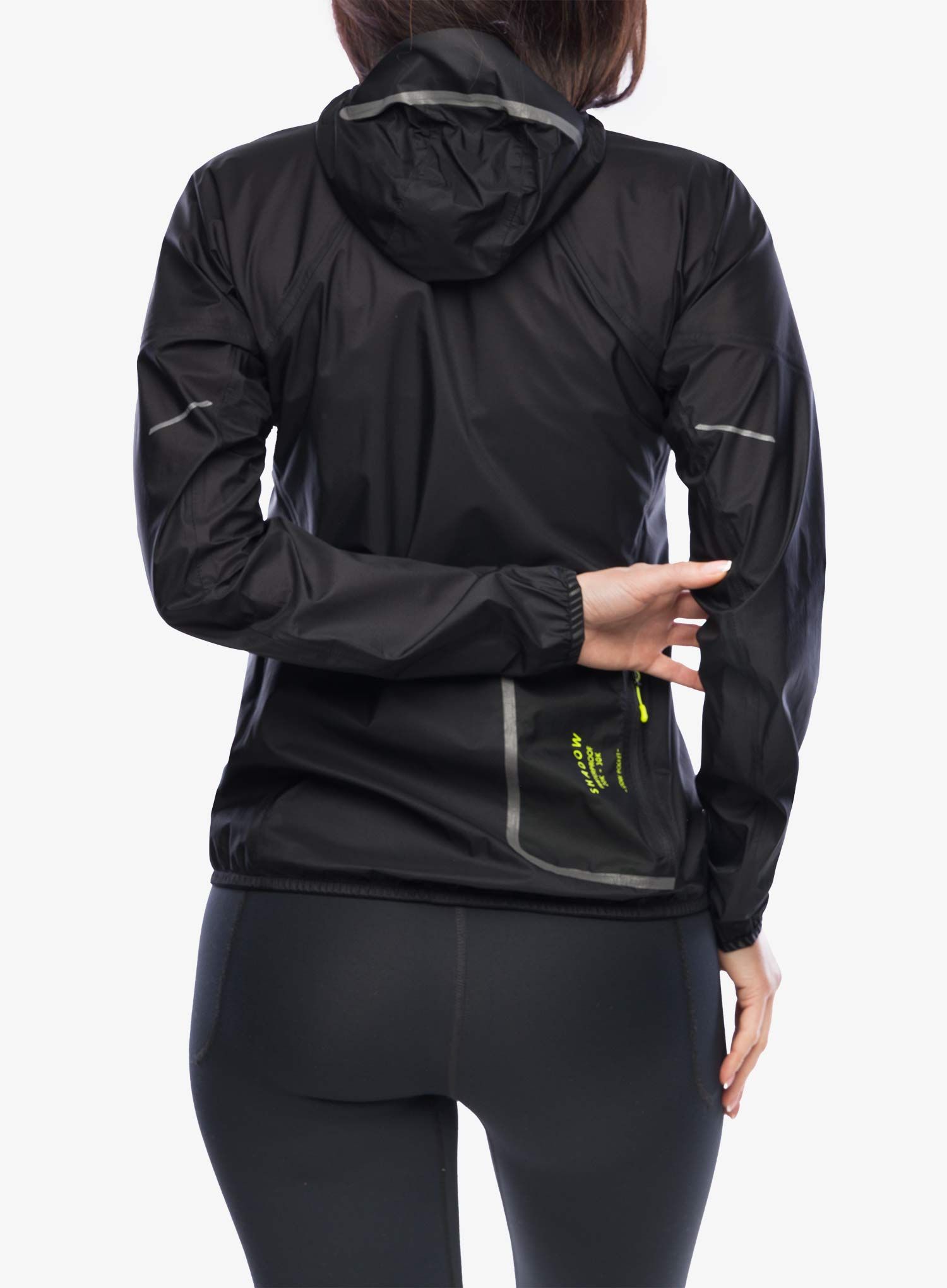Bunda na běhání dámská Montura Shadow Jacket - black
