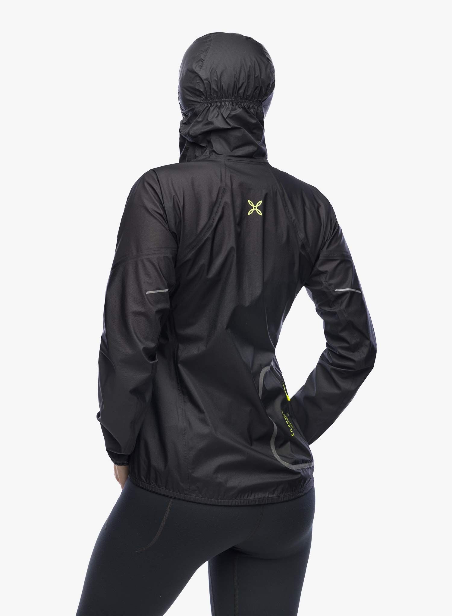 Bunda na běhání dámská Montura Shadow Jacket - black