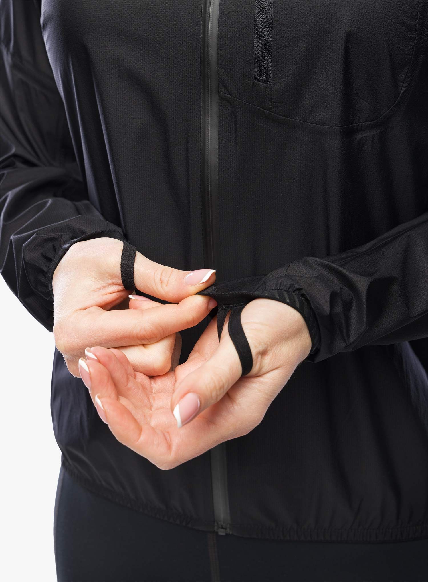 Bunda na běhání dámská Montura Shadow Jacket - black