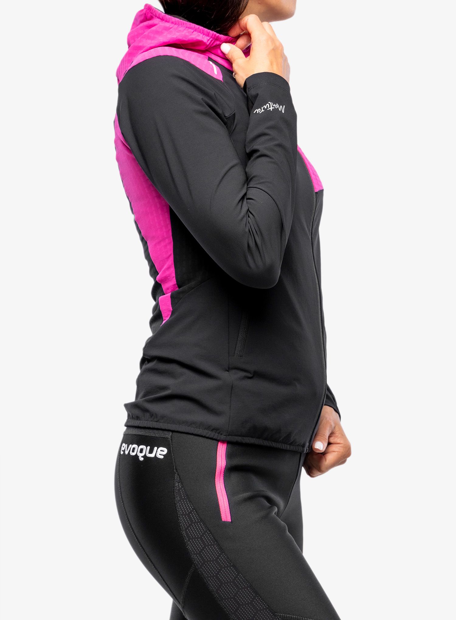 Damska bunda na skialpy Montura Ski Style 2 Jacket - black/intense violet