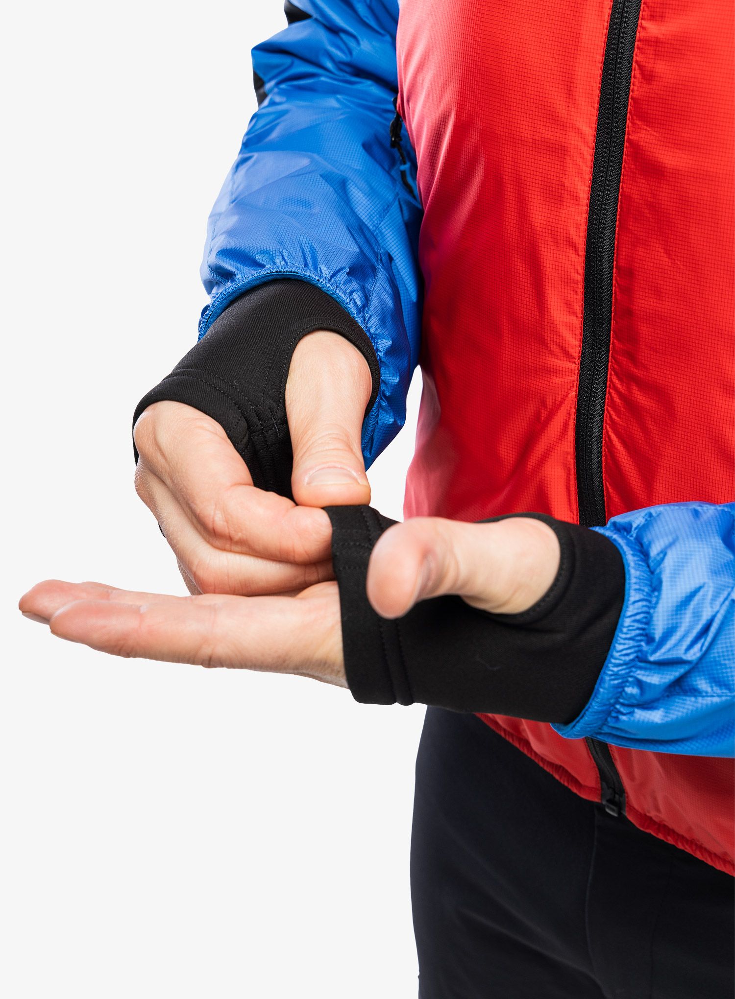 Zateplená bunda Montura Skisky 2.0 Jacket - power red/bright blue