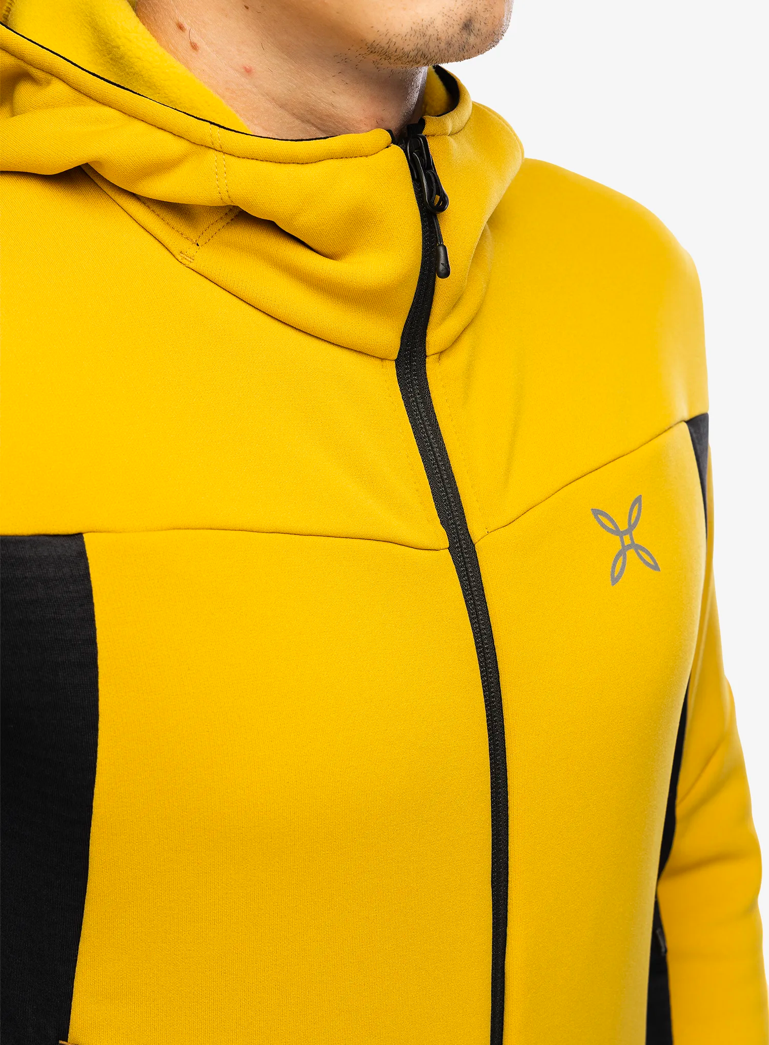 Rozepínací mikina Montura Sky Plus 2 Maglia - mustard